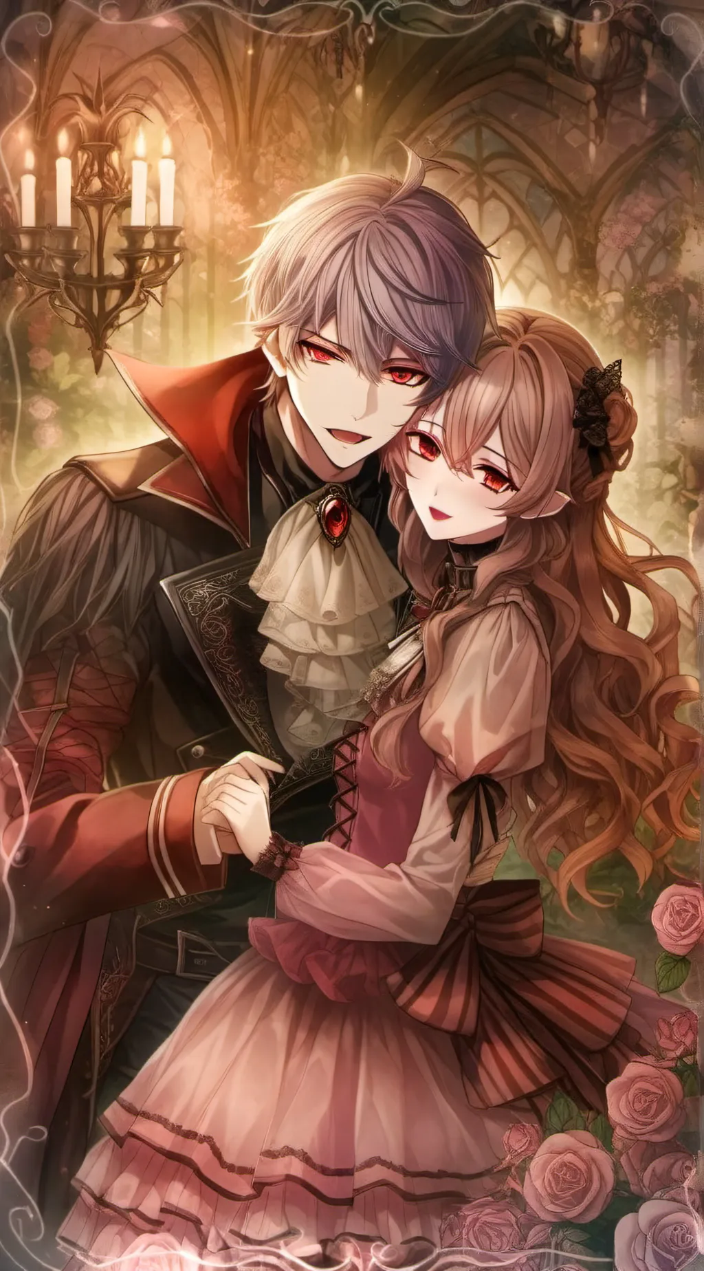 ai character: Dracula and you background