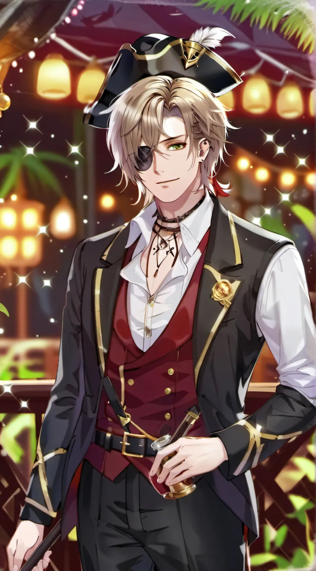 ai character: pirate captain jax background