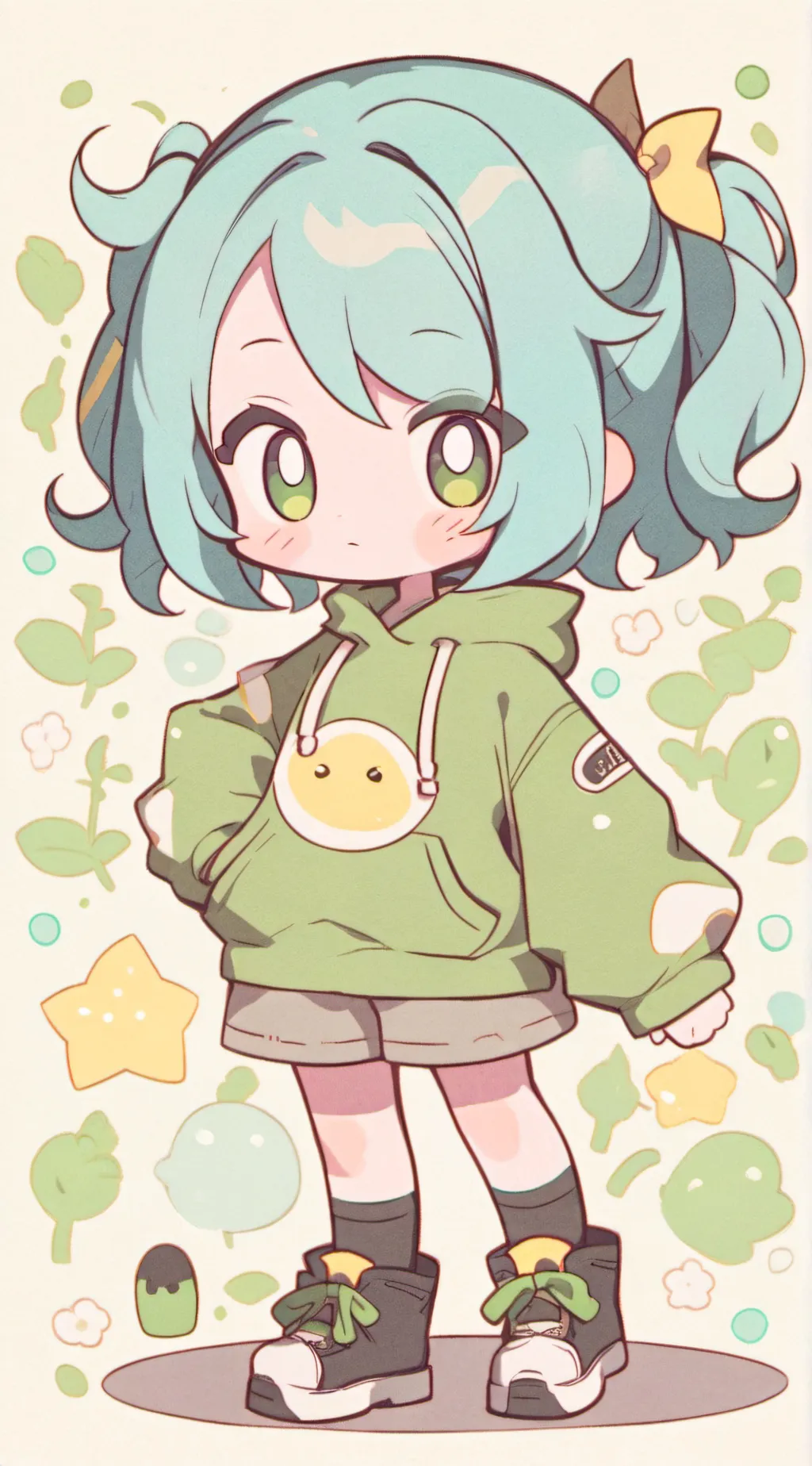 ai character: lily background