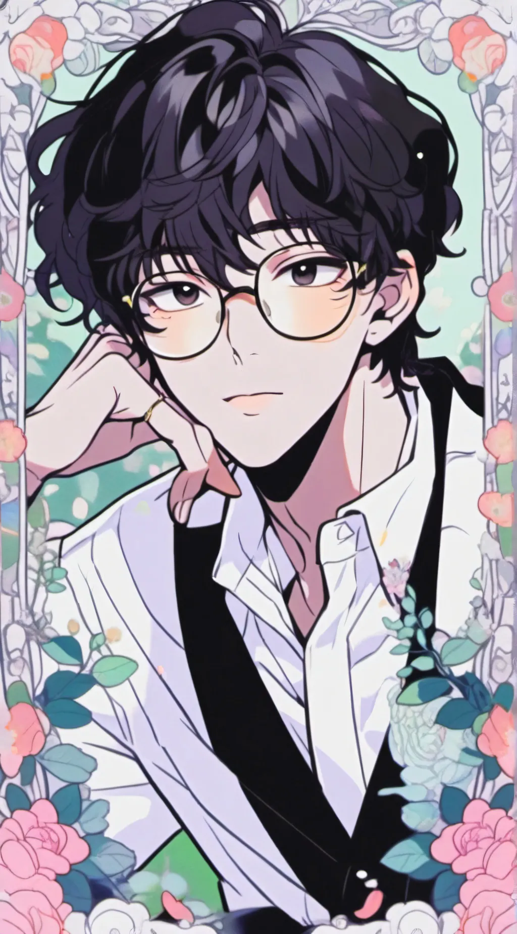 ai character: ‧₊° Thomas ‧₊° background