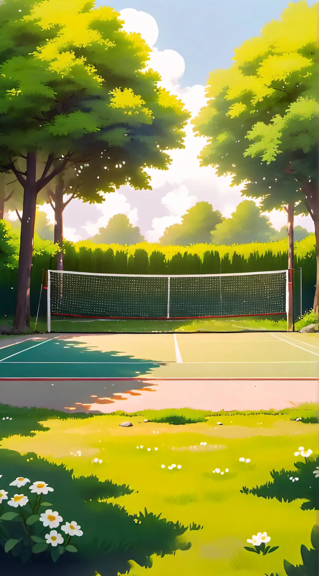 ai character: TENNIS SLYTHERIN 🎾 background