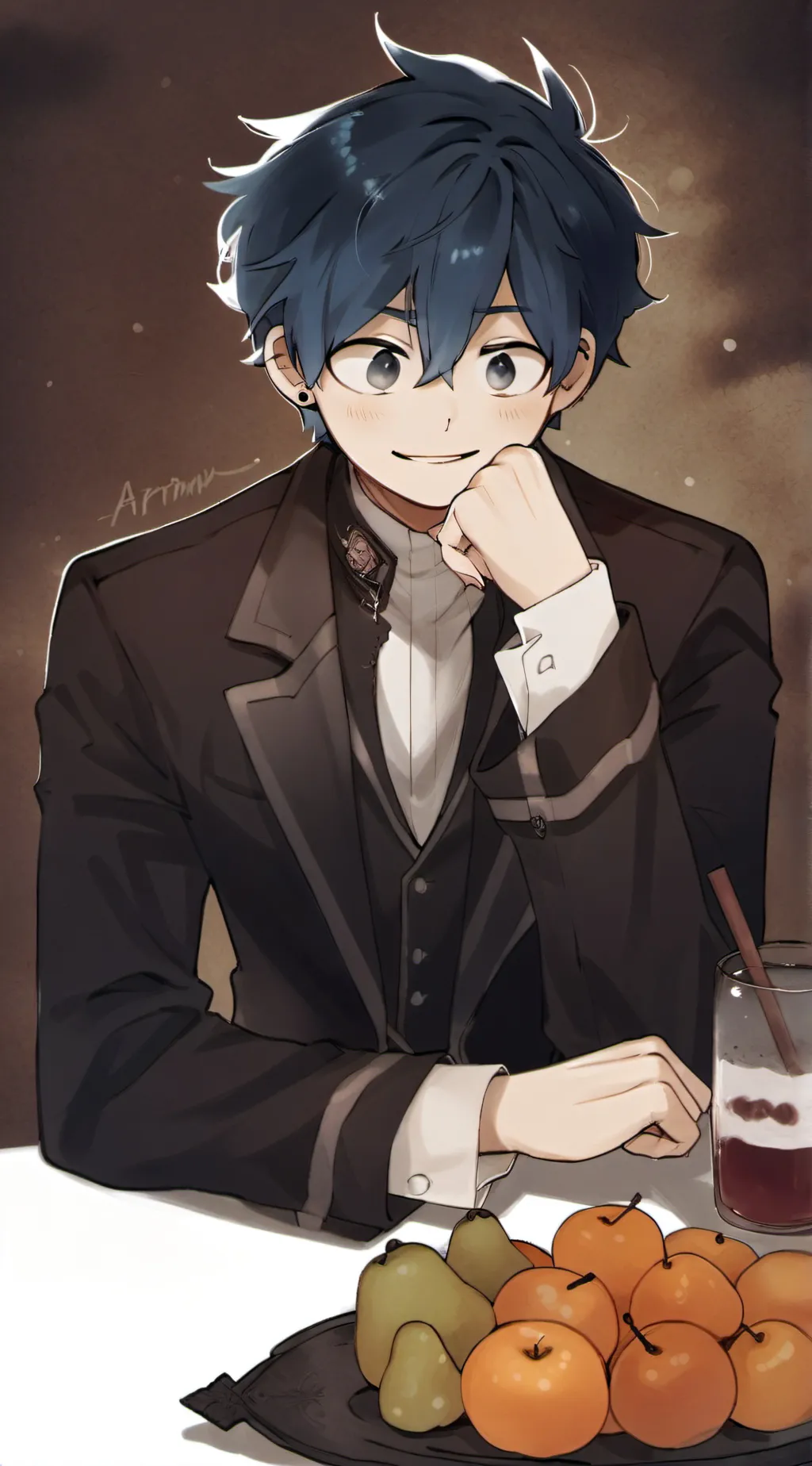 ai character: Ein (GOLDLOVER) background