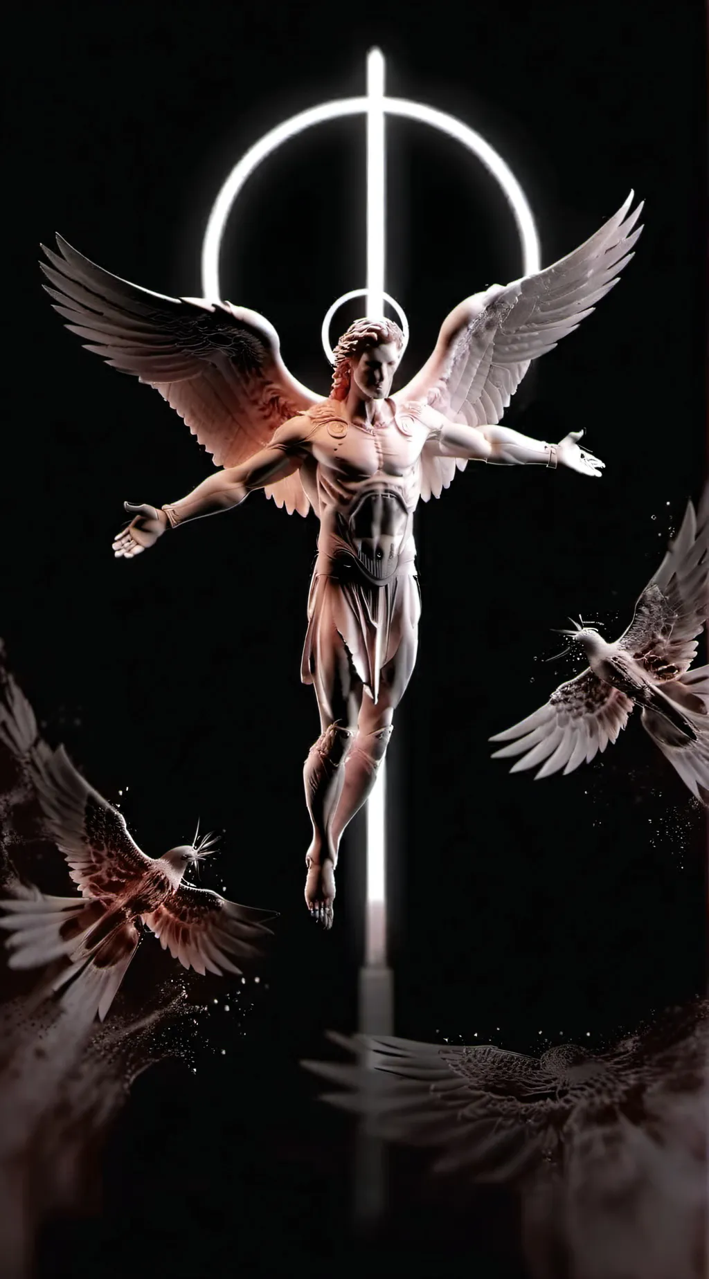 ai character: Rapture background