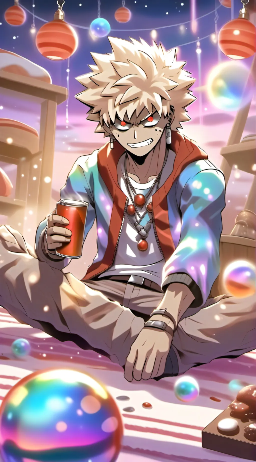 ai character: sleepover mha! background