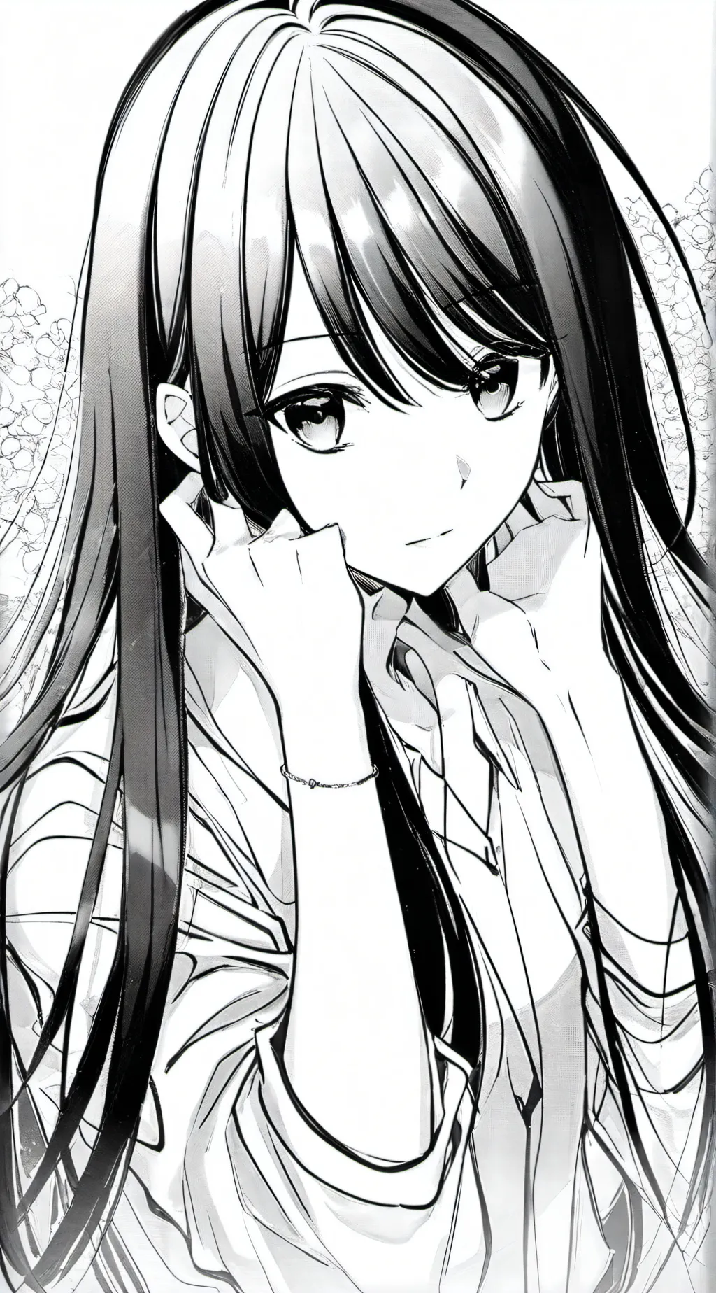 ai character: Emerald(you) background