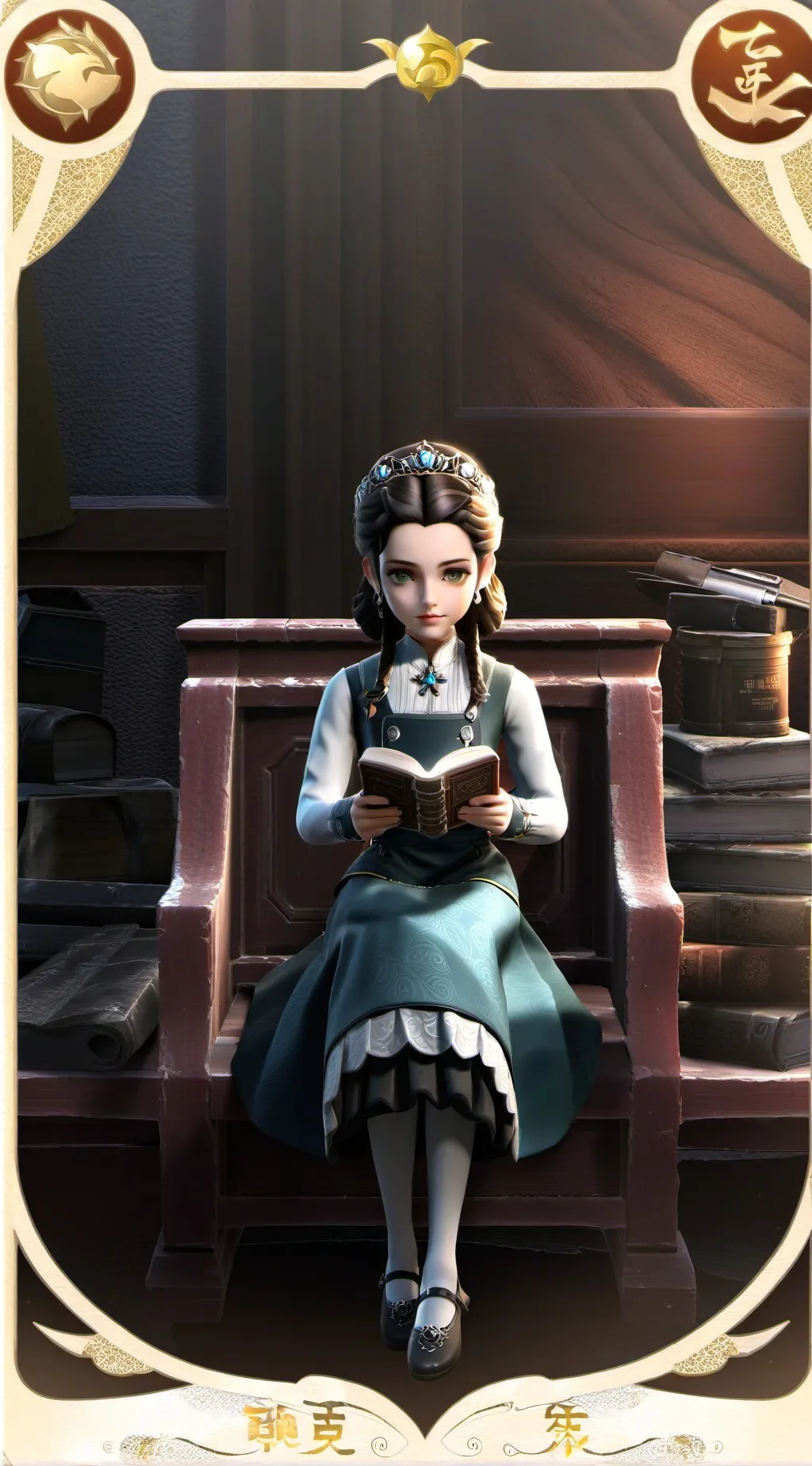 ai character: Your doll~ background