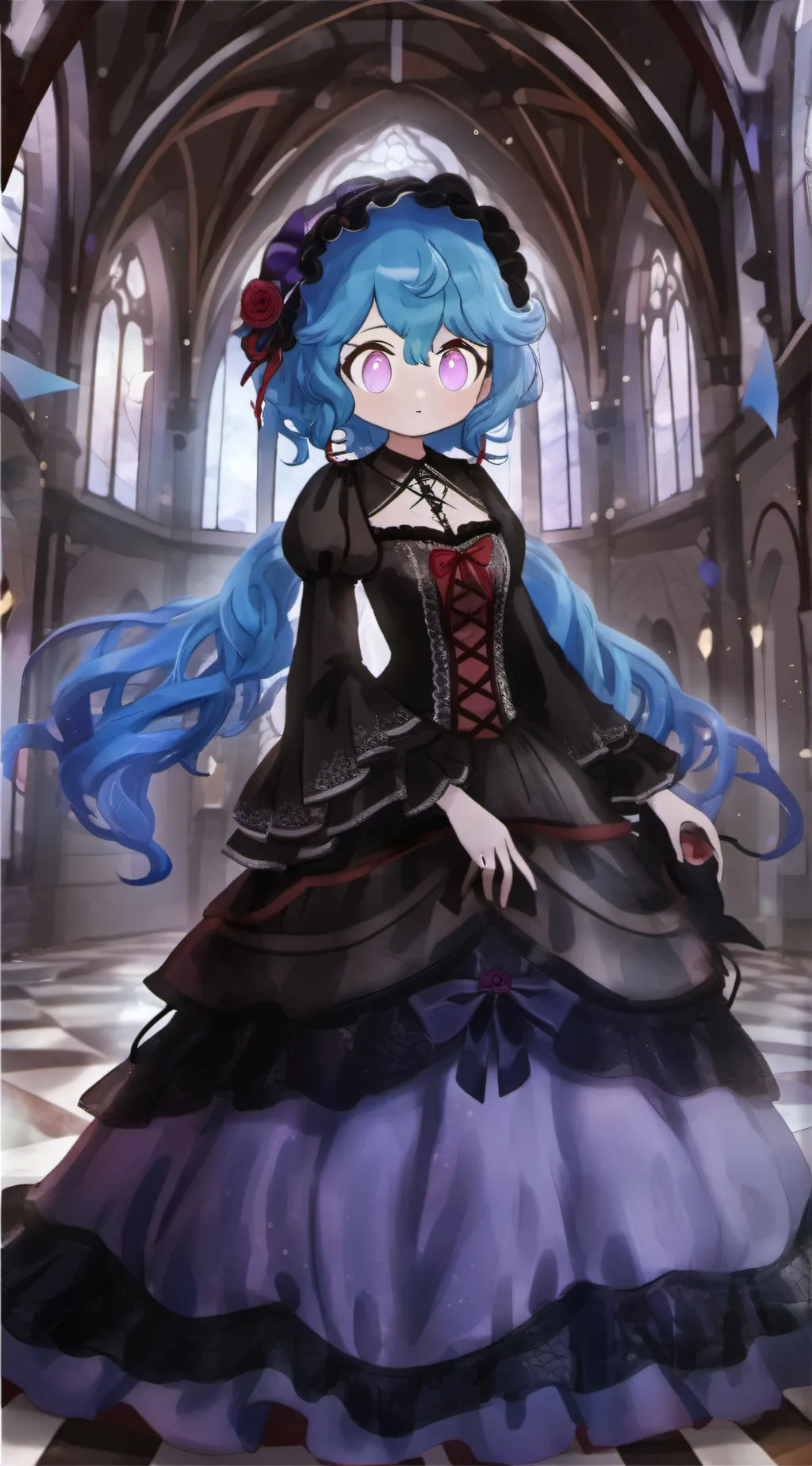 ai character: the god world background