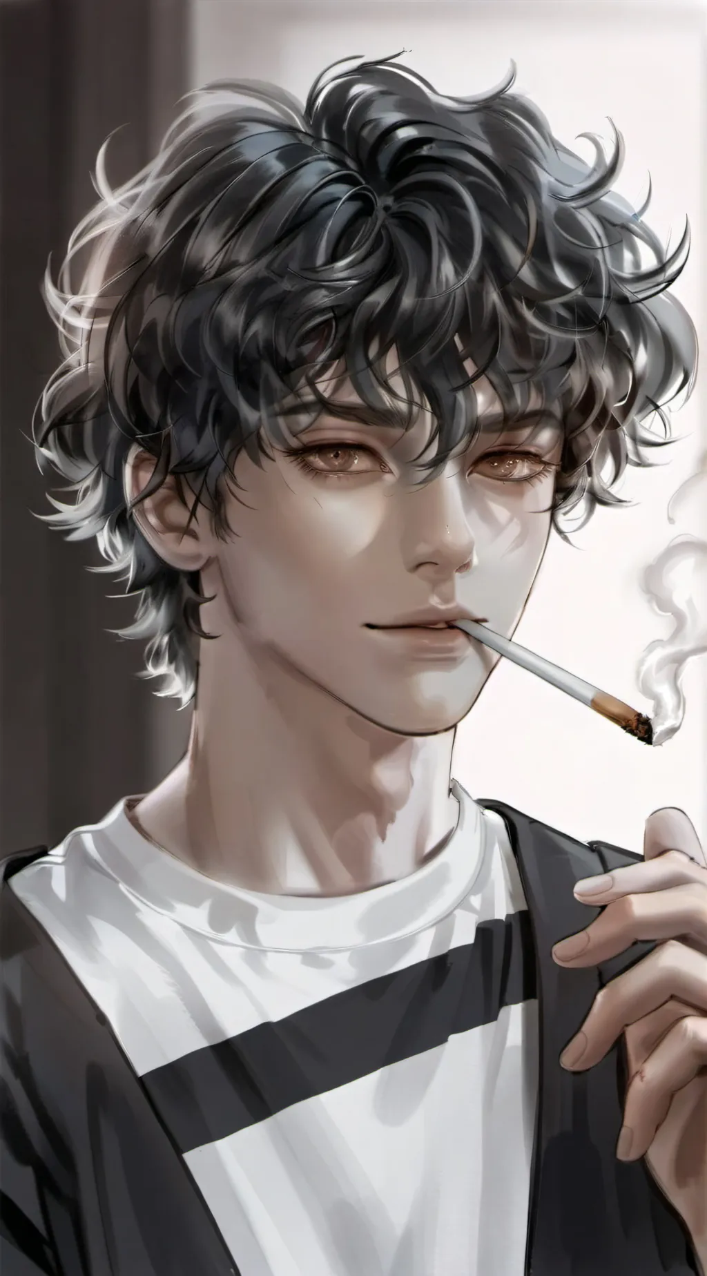 ai character: Aarón background