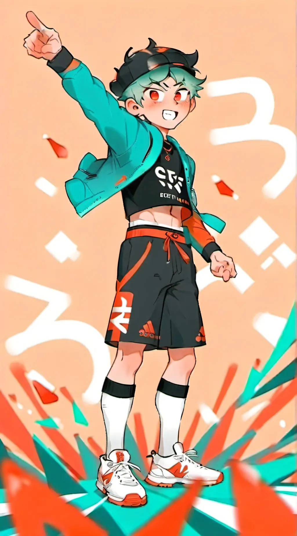 ai character: Izumki  background