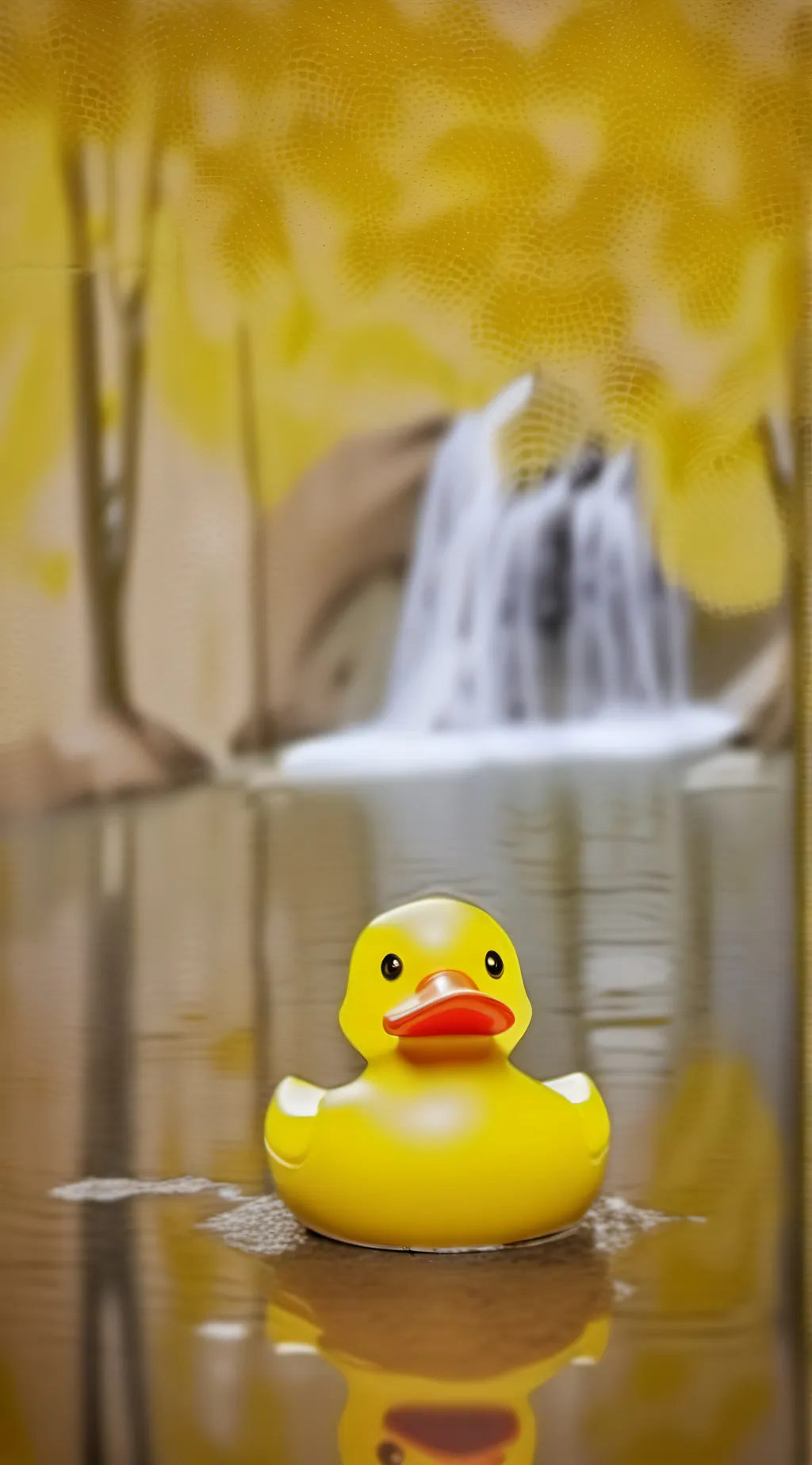 ai character: rubber duck background