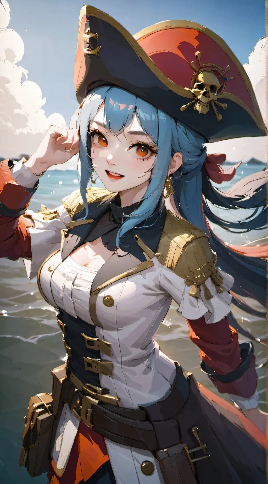 ai character: luna background