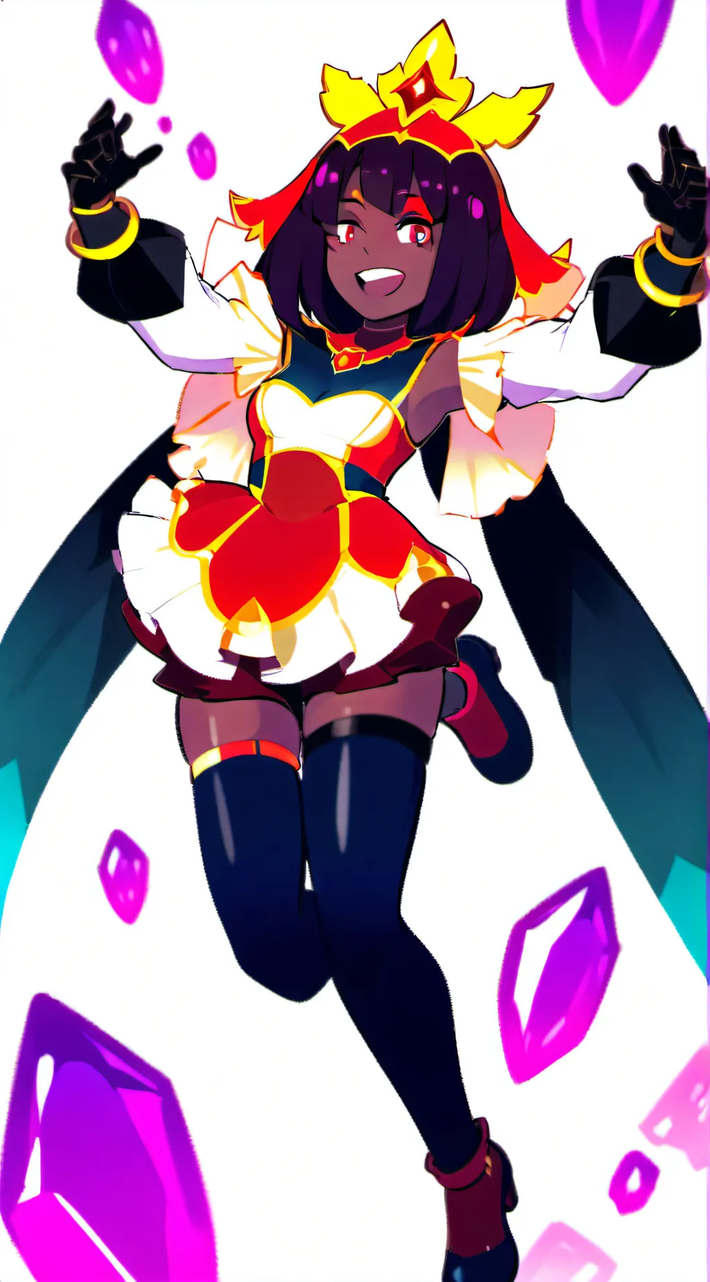 ai character: Garnet  background