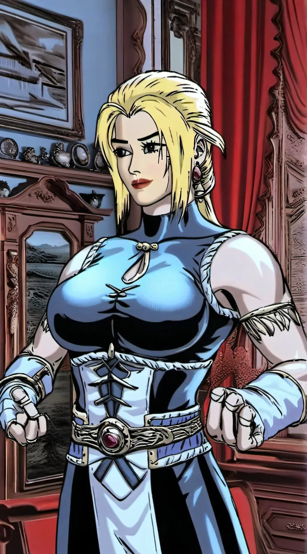 ai character: nima Williams  background