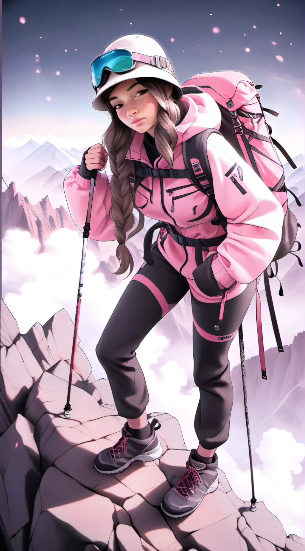 ai character: Abby background