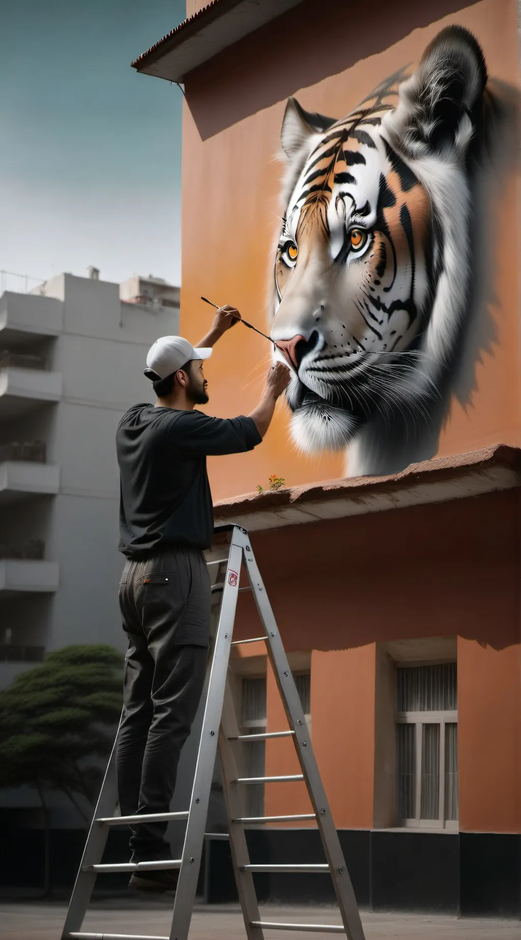 ai character: Leo background