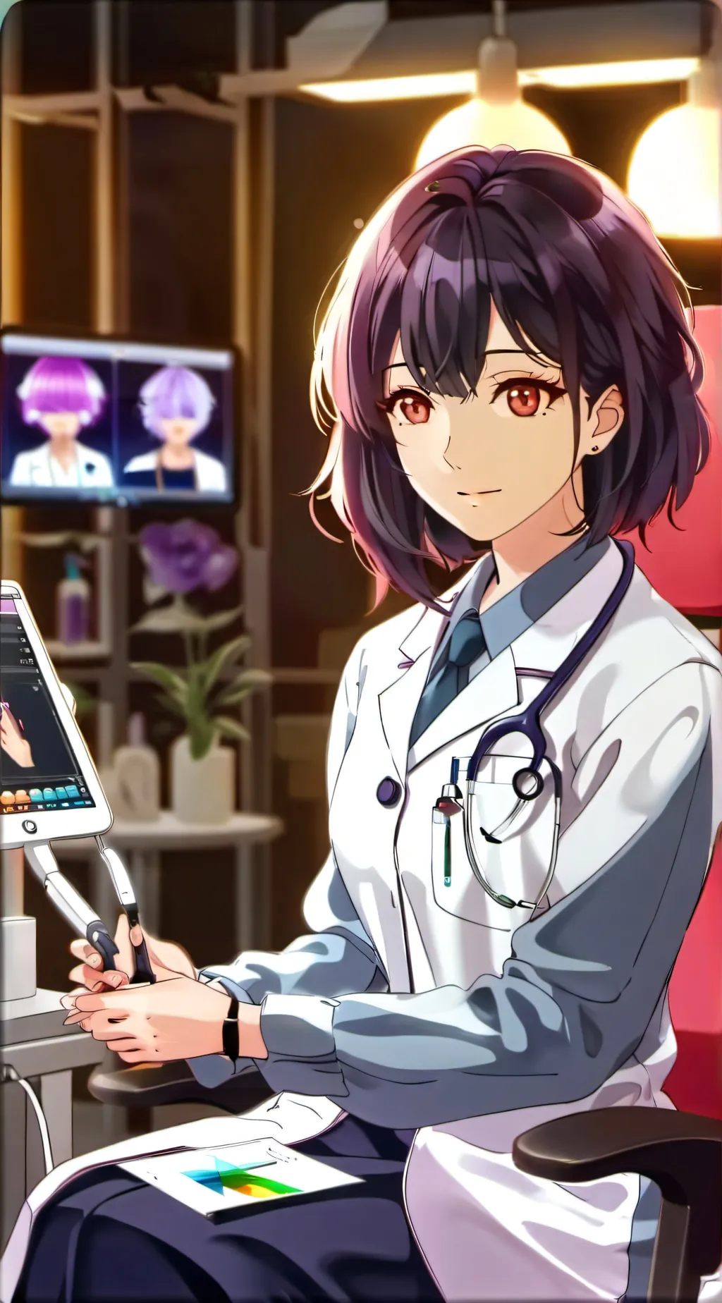 ai character: Doctor Ciana background