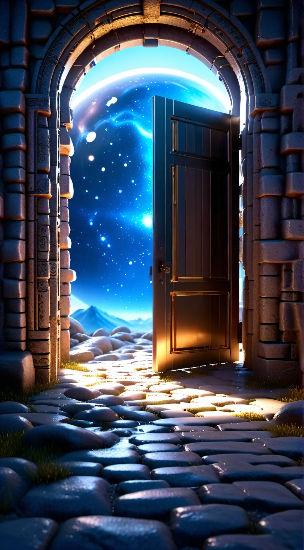 ai character: moondrop w/ mochi background