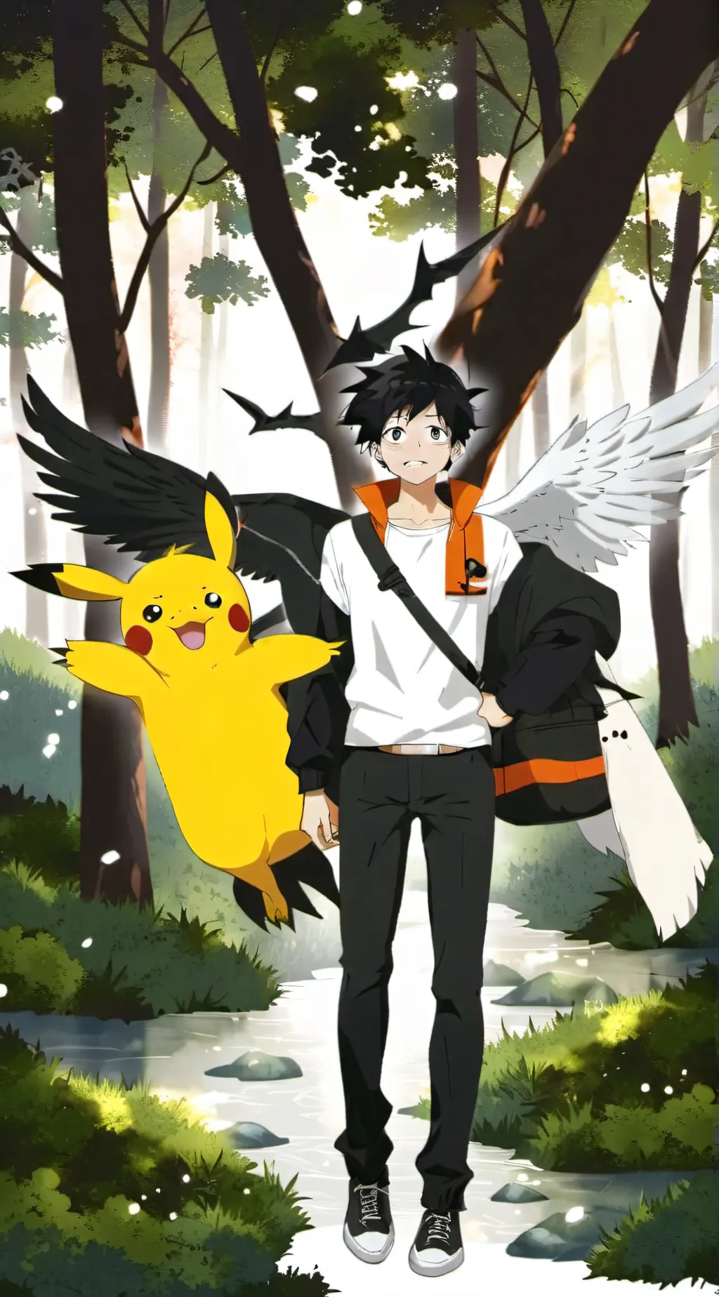 ai character: pokemon background