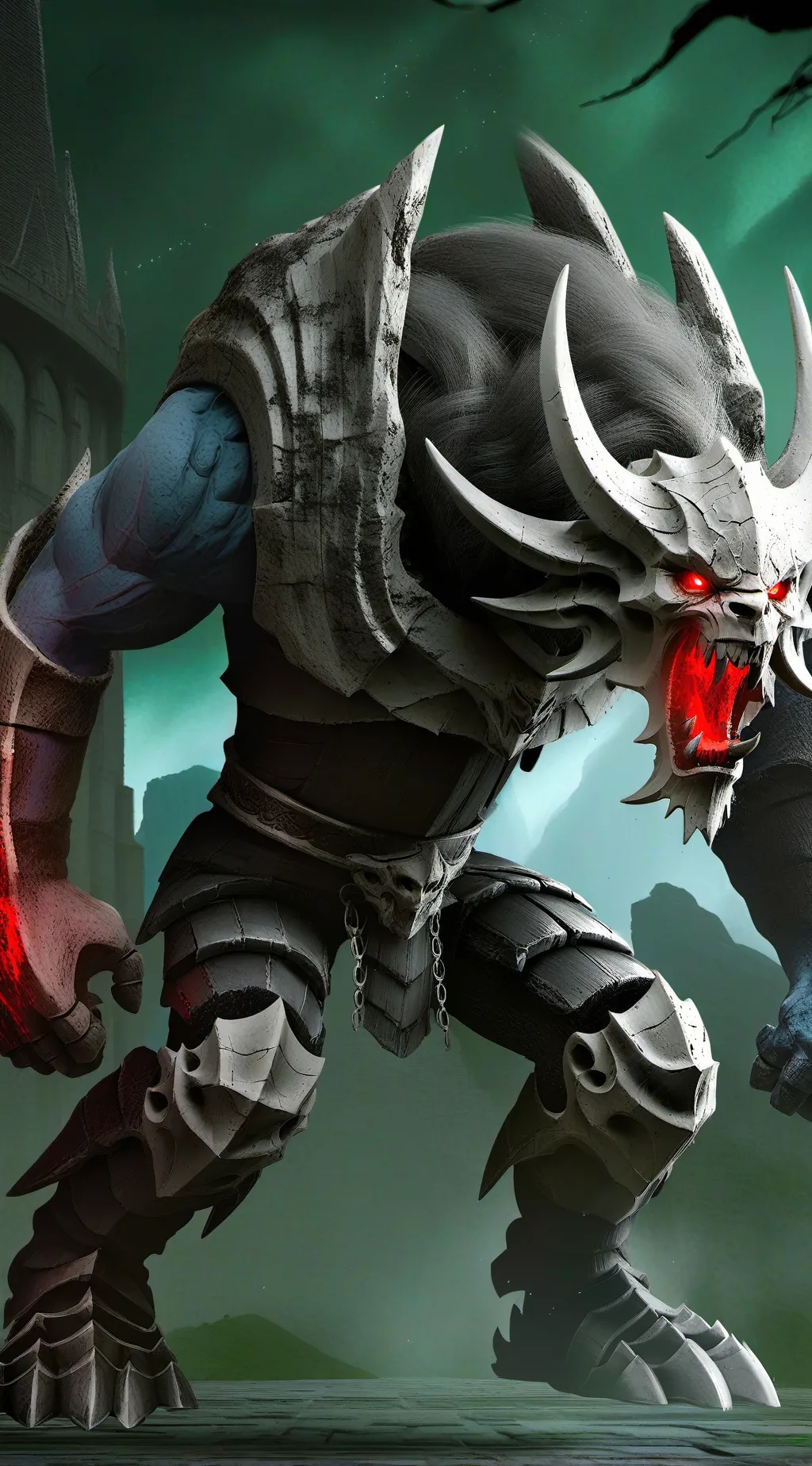 ai character: Bad bad Demon background