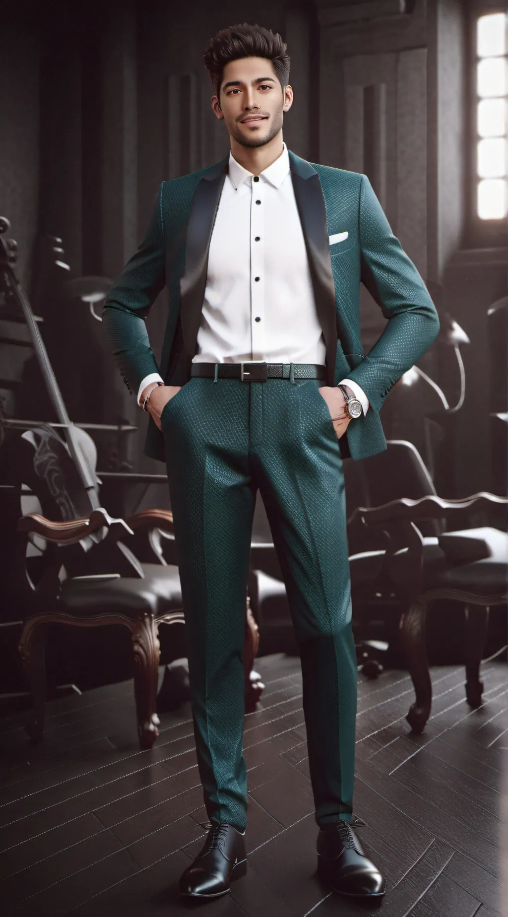 ai character: Ravi Ross background