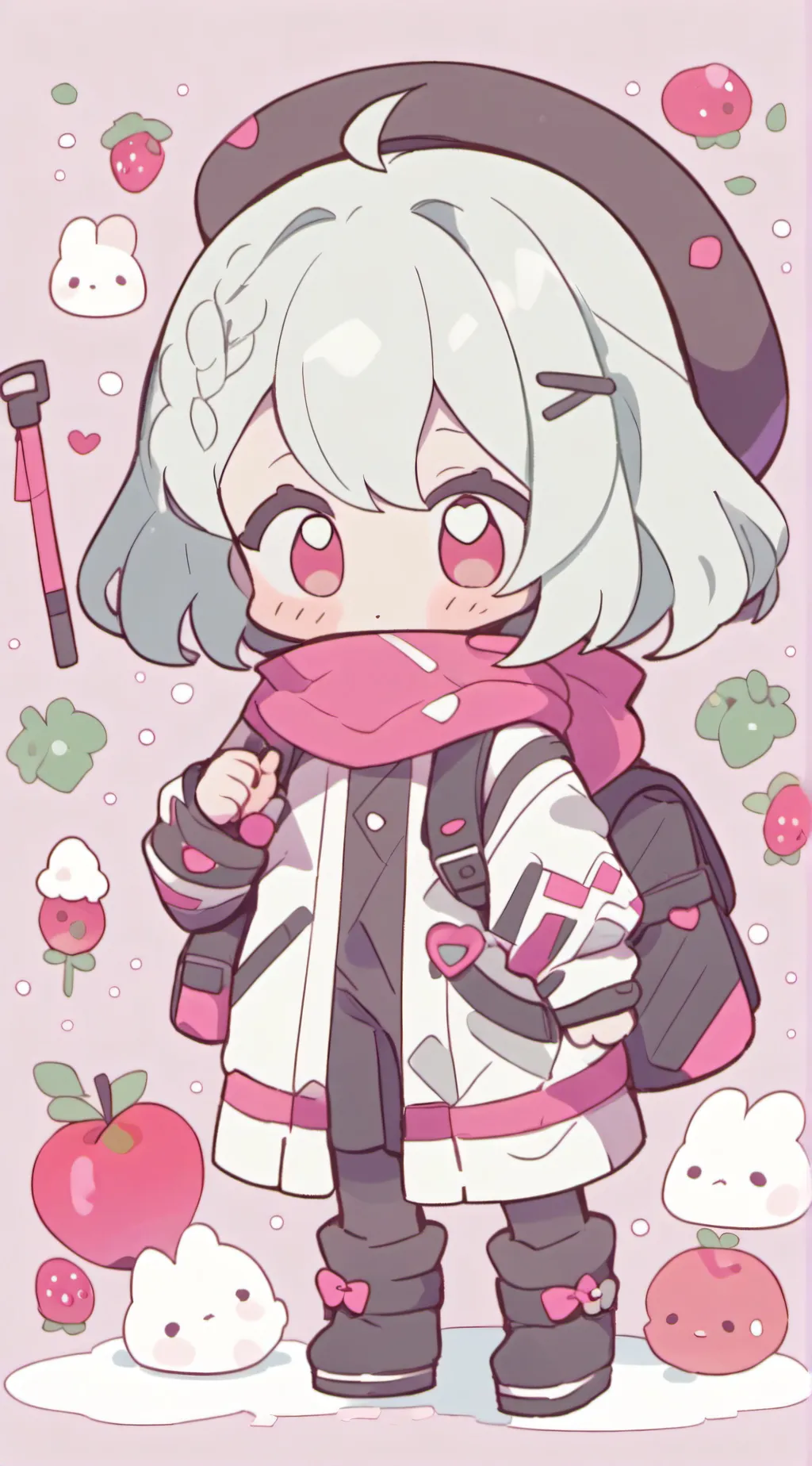 ai character: Lily background