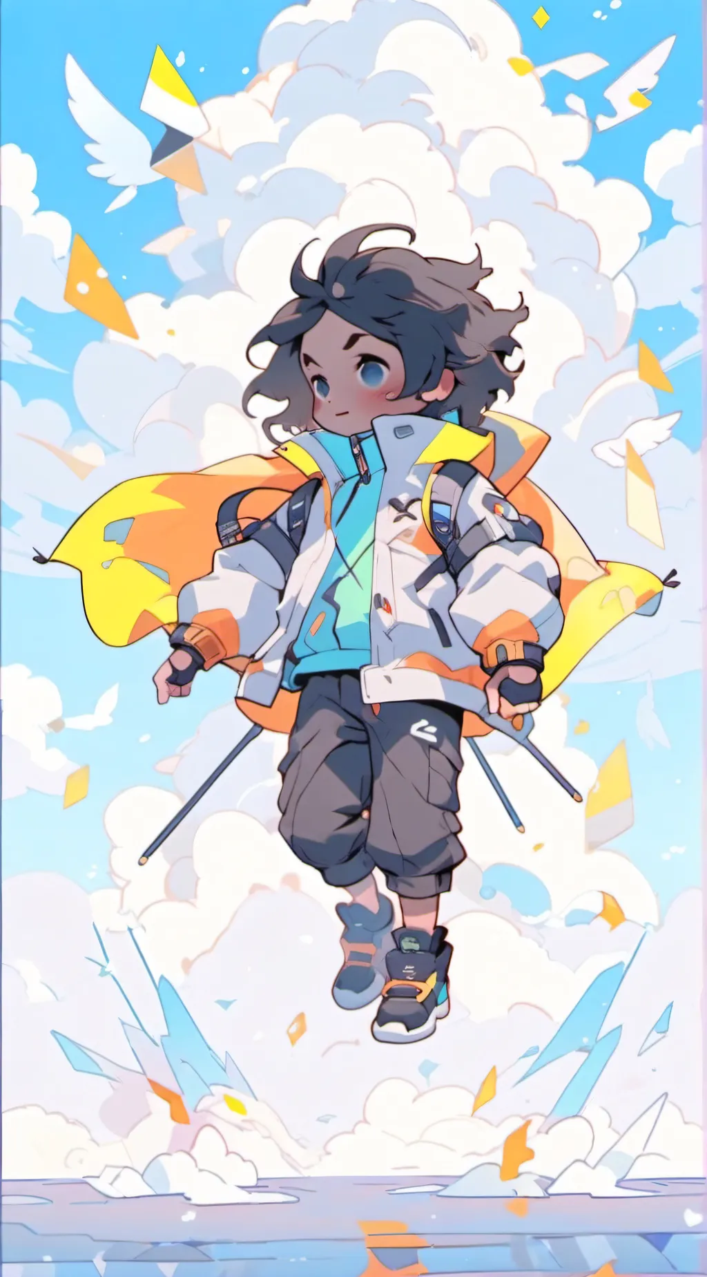 ai character: Spectrum ad background