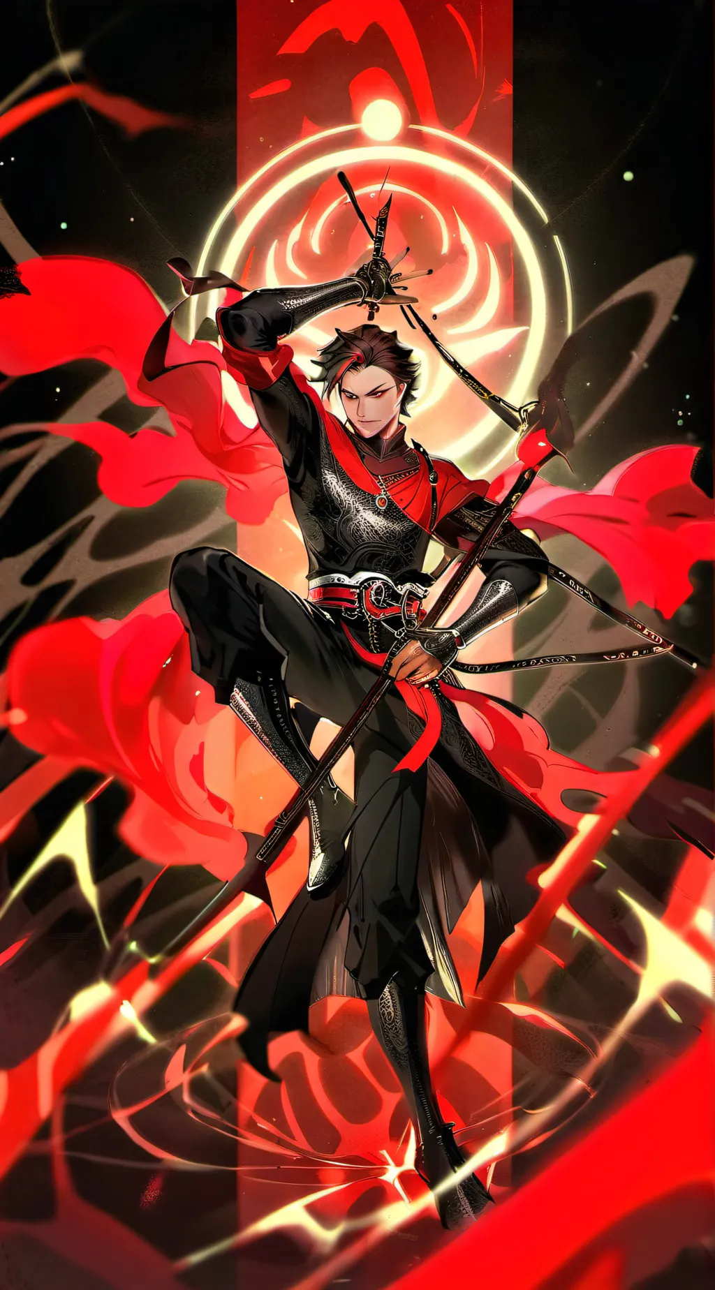 ai character: demon slayer background