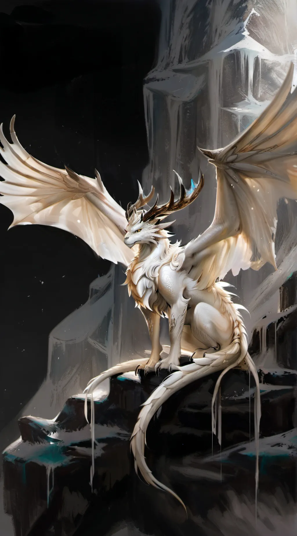 ai character: Nyx(kid) background