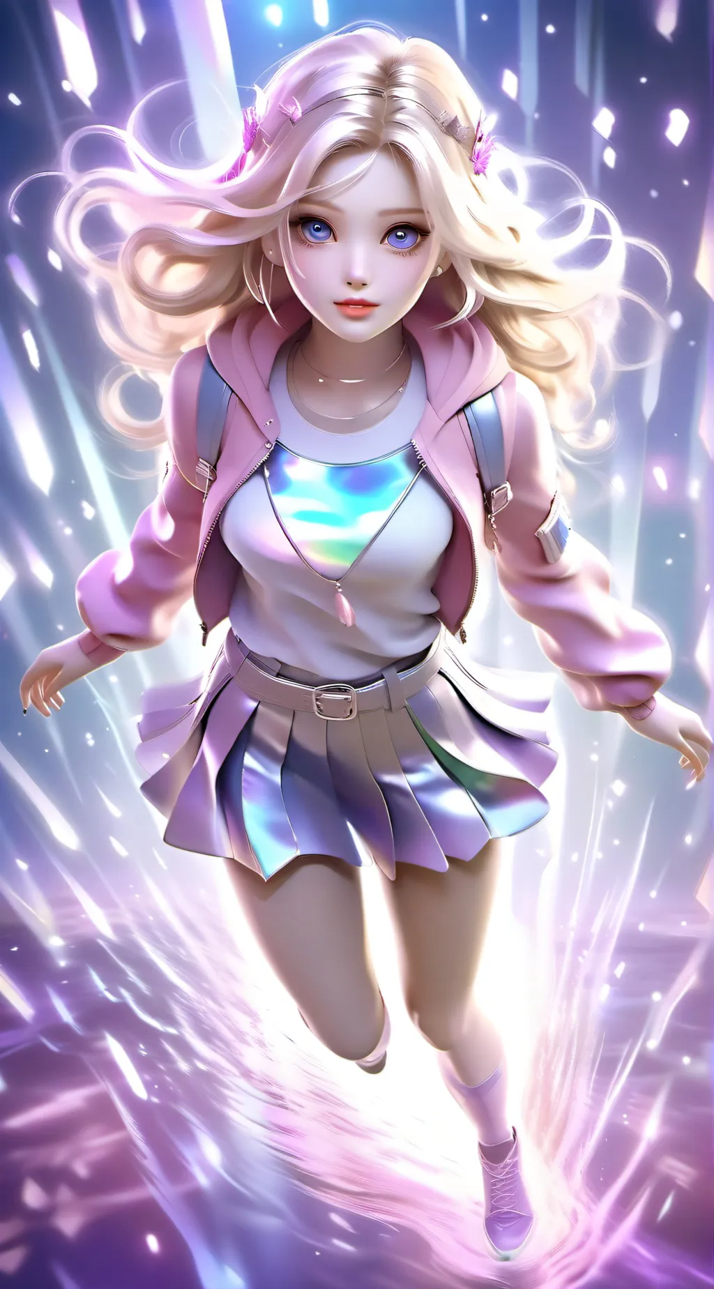 ai character: Stacy background