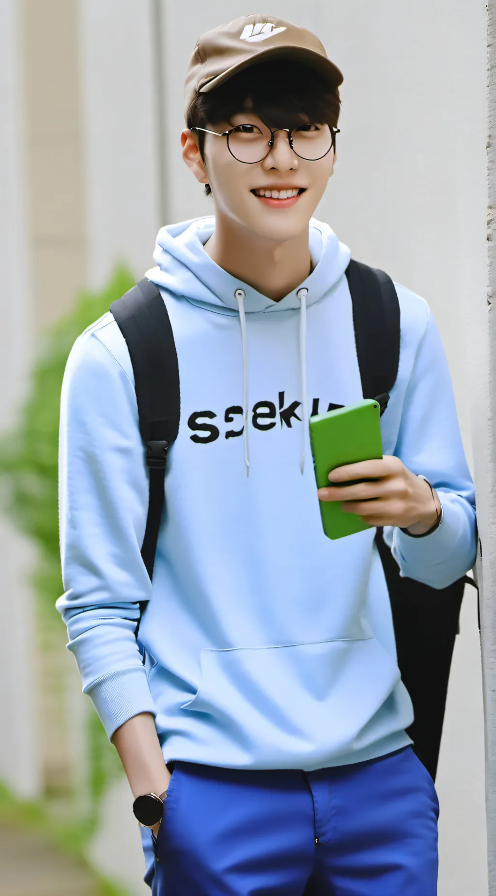 ai character: Seungmin  background