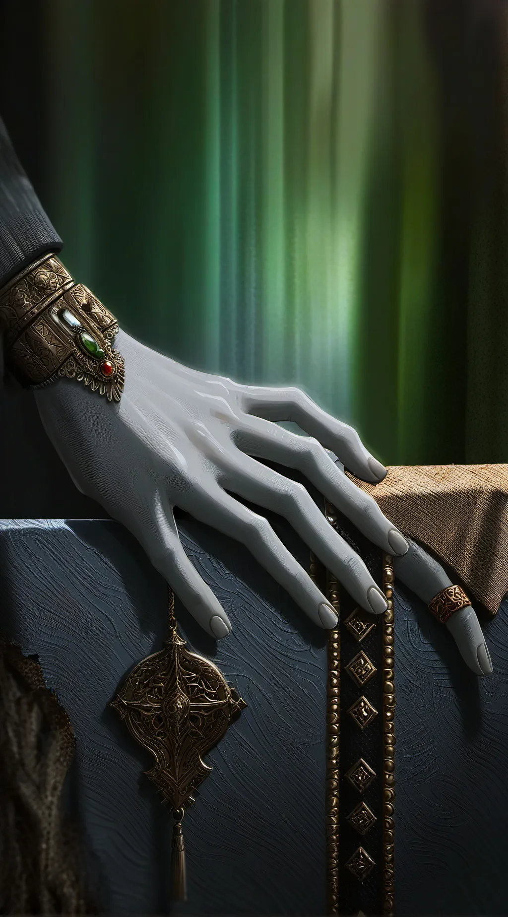 ai character: Bed Monster background