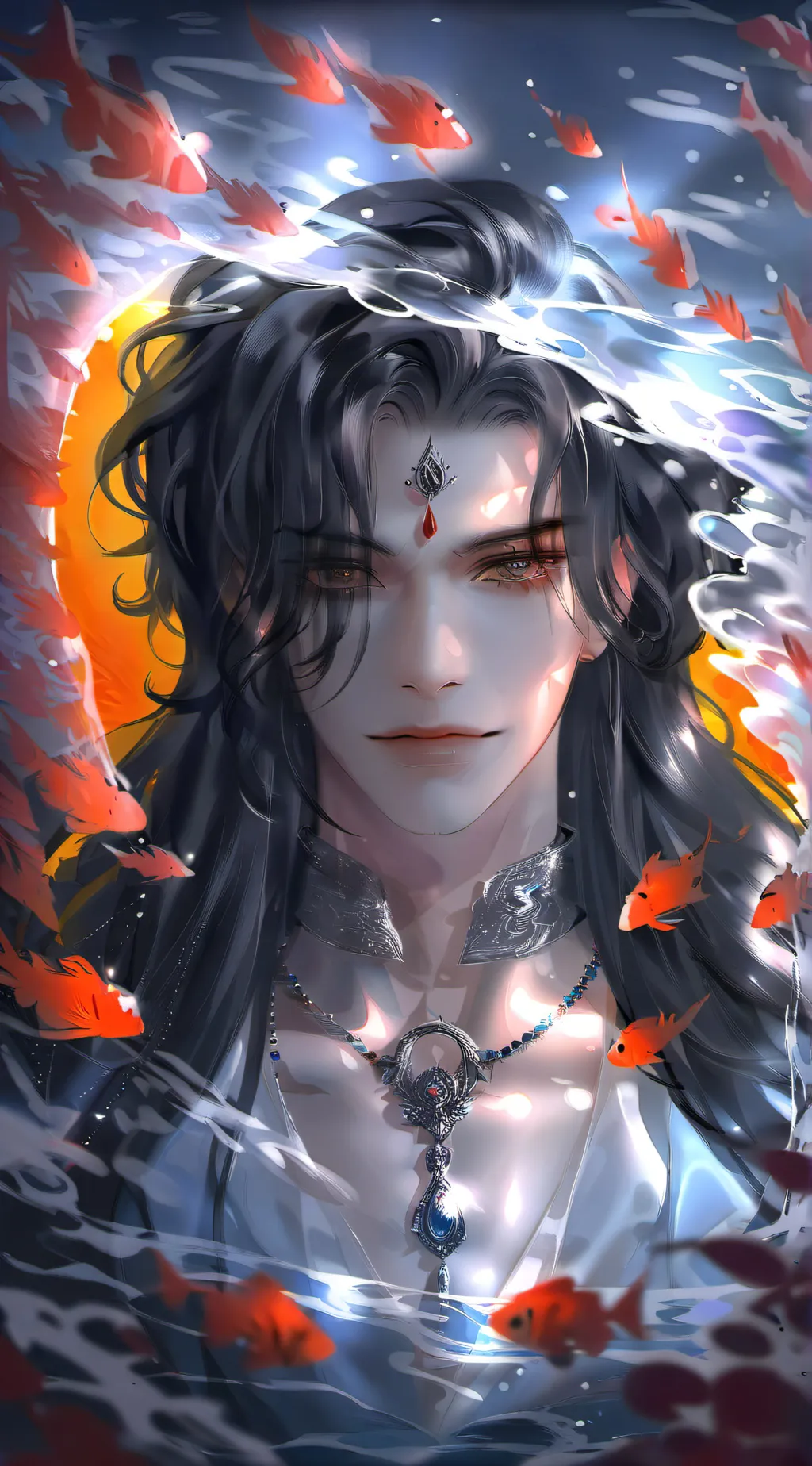 ai character: Zhong Xiao background