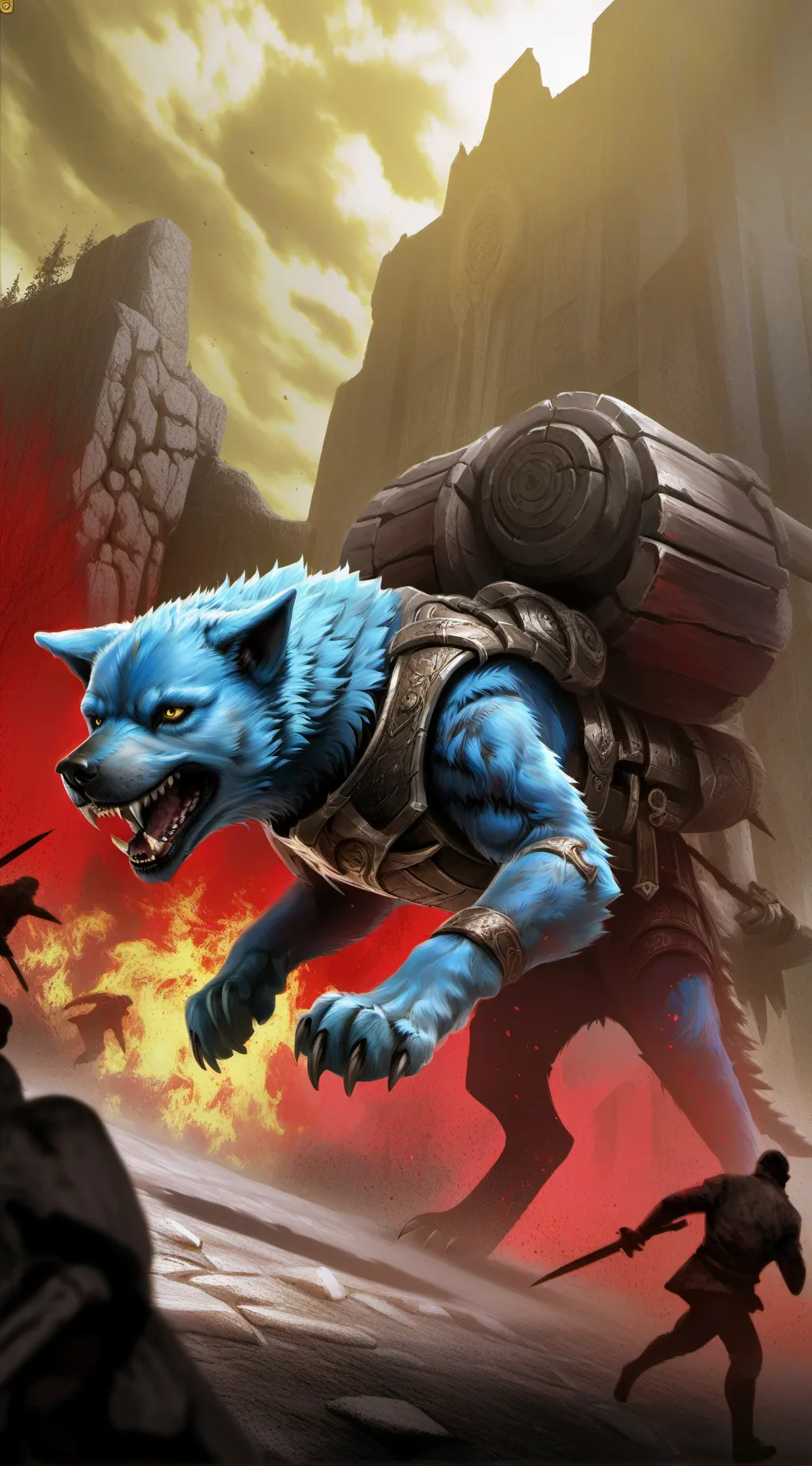 ai character: bluey exe2 background