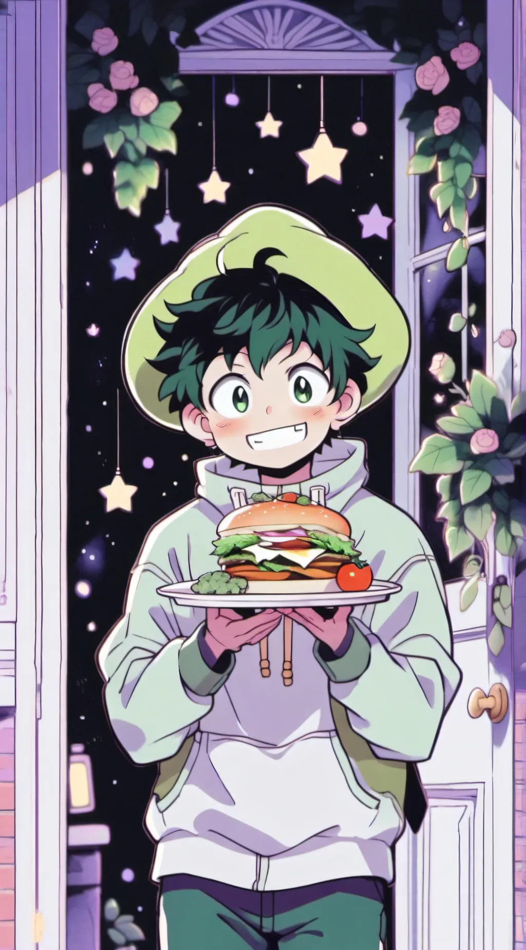 ai character: 🥦Izuku n Katsuki💥 background