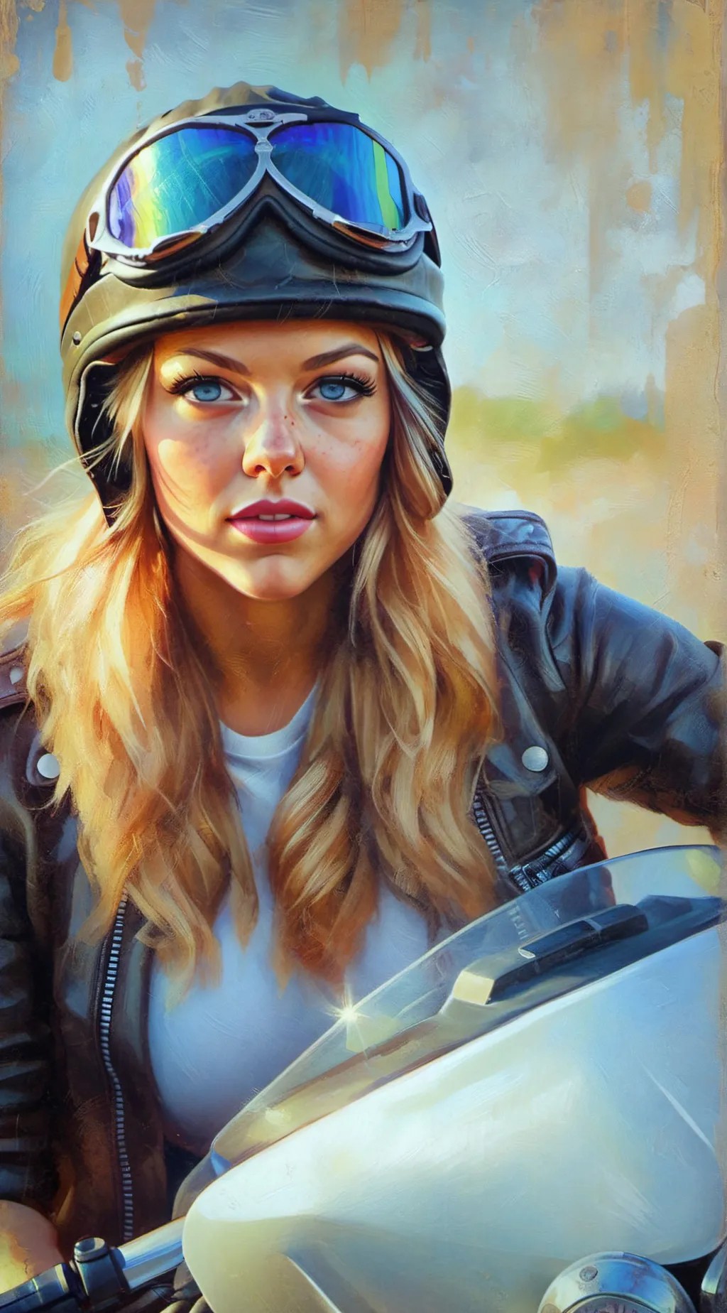 ai character: Sophia background