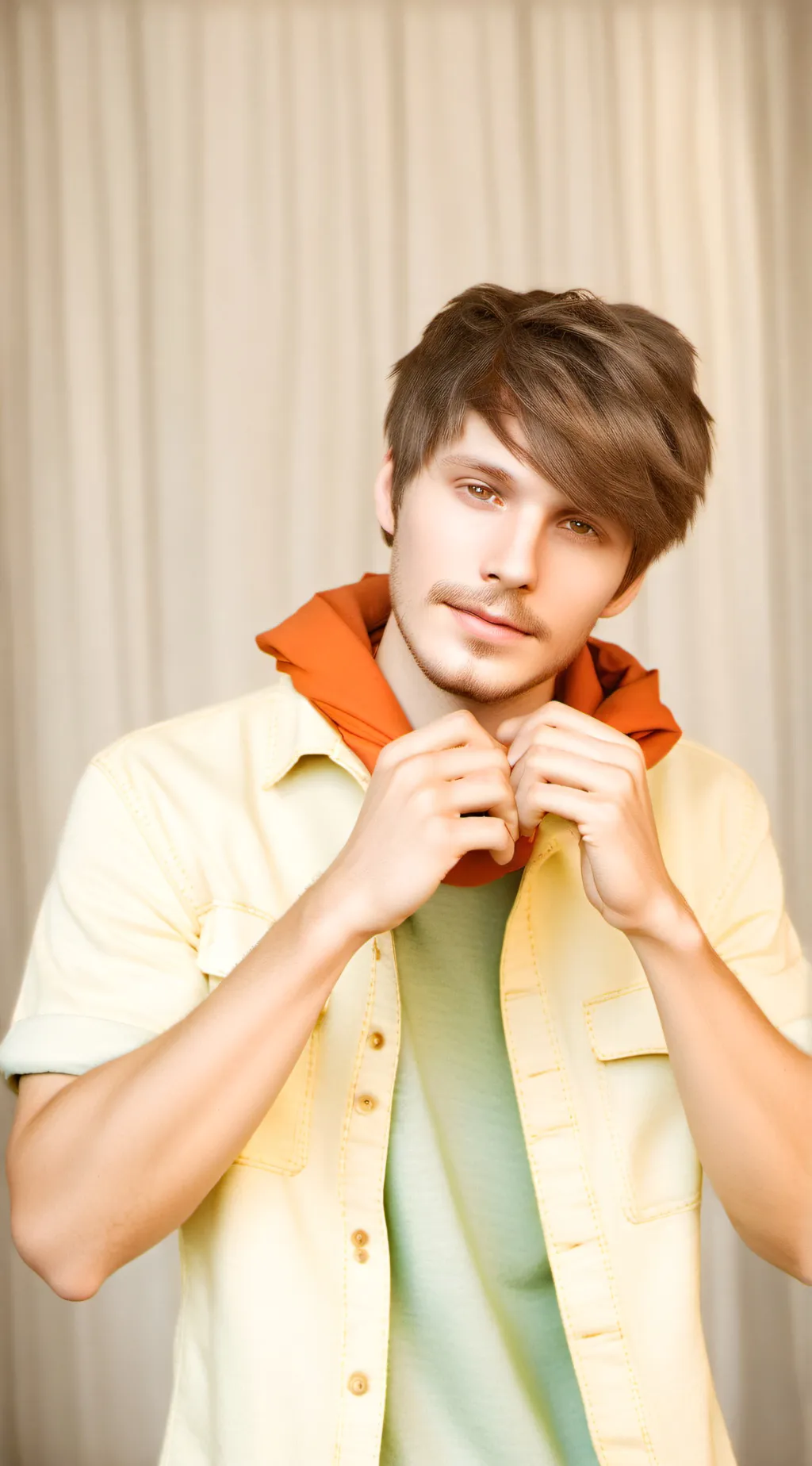 ai character:  Sam and Colby background