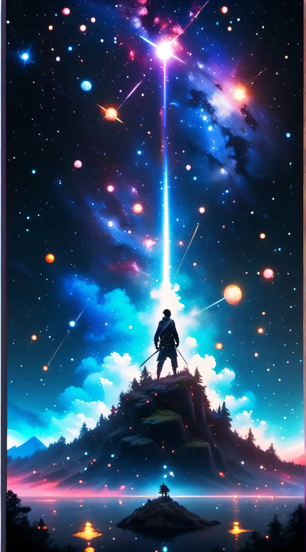 ai character: shell background