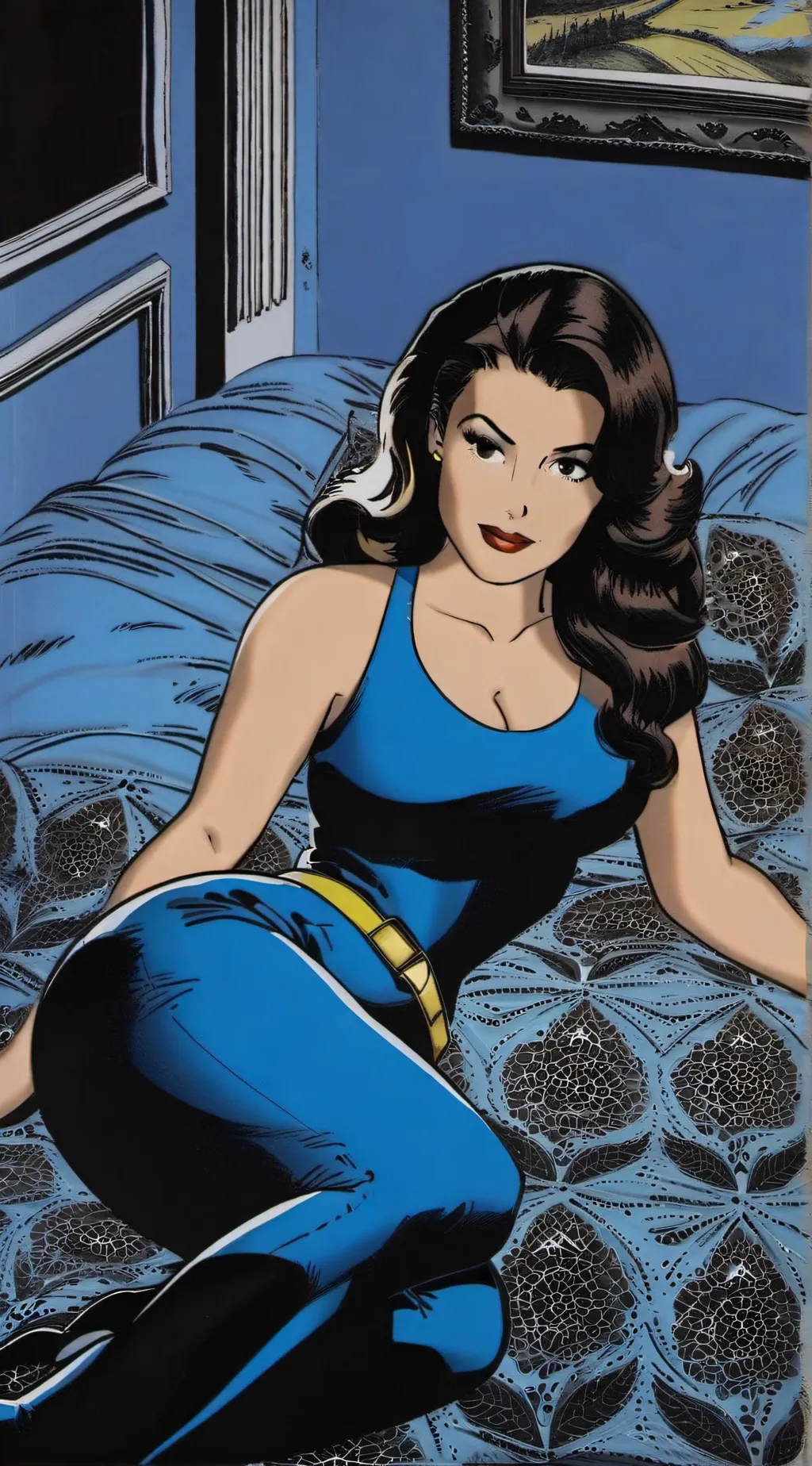 ai character: amelia background