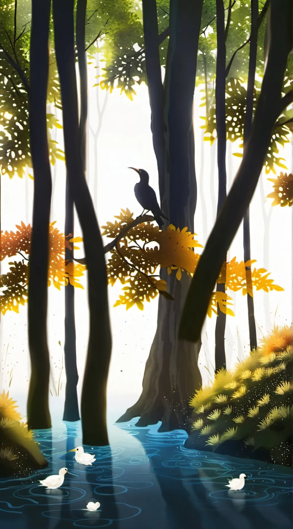 ai character: ENHYPEN  background