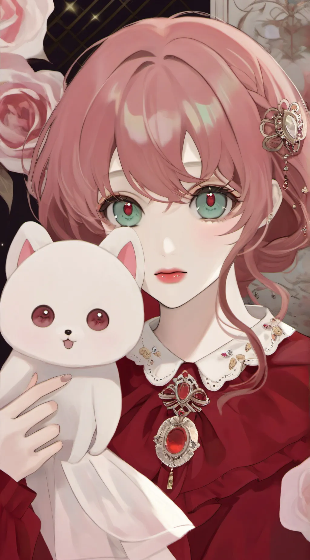 ai character: mha Valentine's background