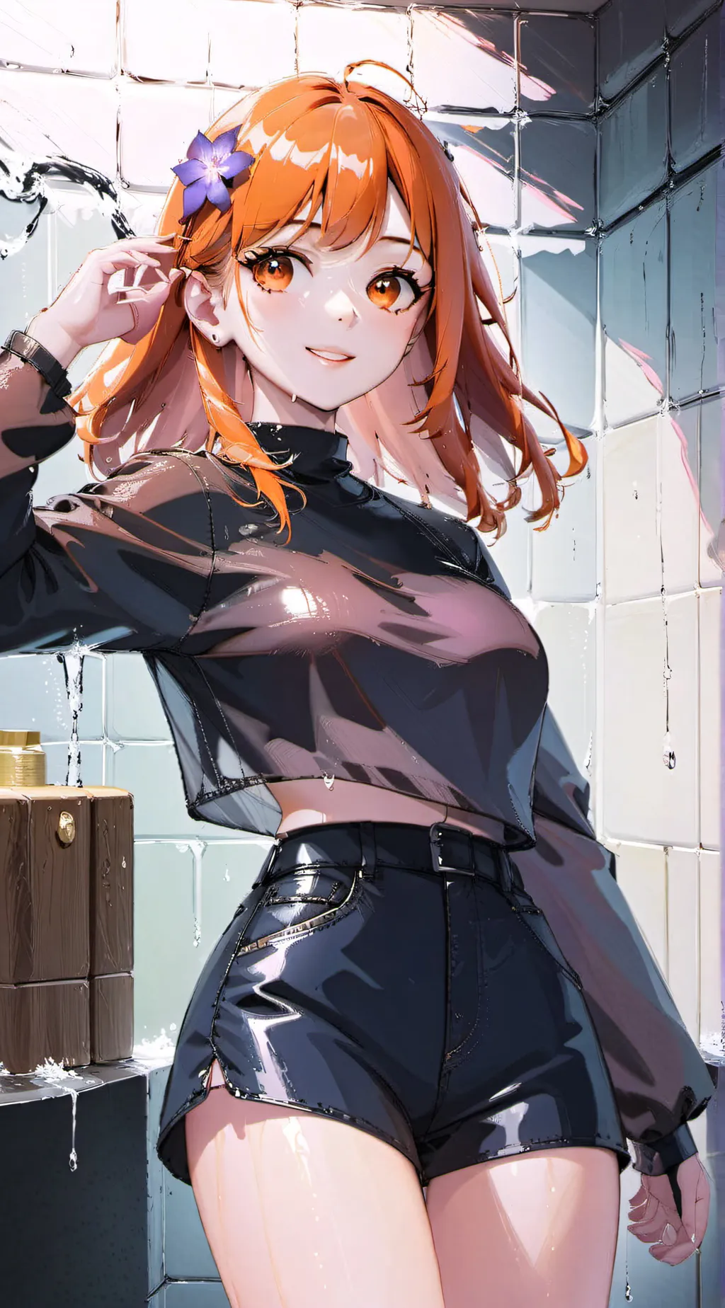 ai character: Ally background