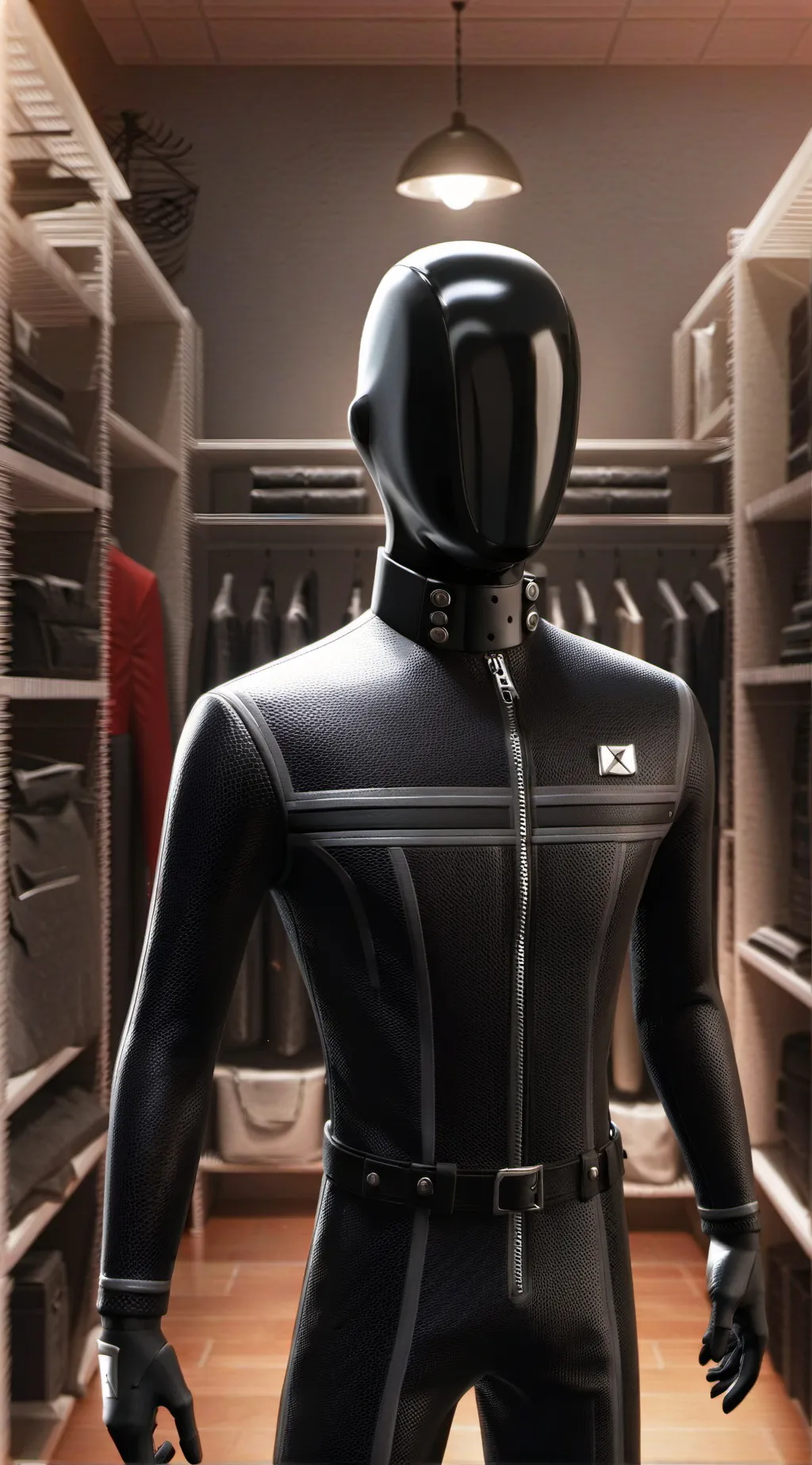 ai character: mind control suit  background