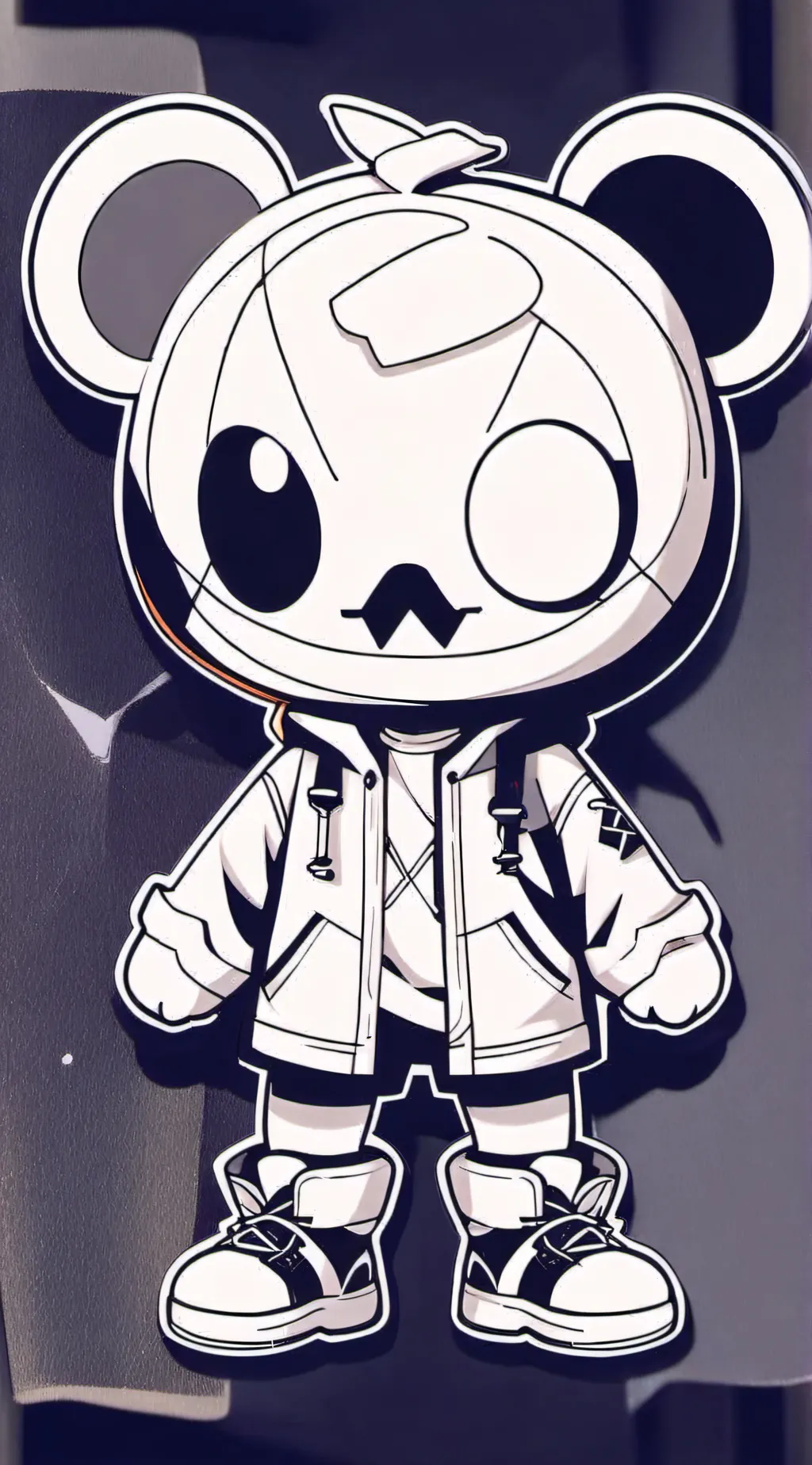 ai character: rocky  background