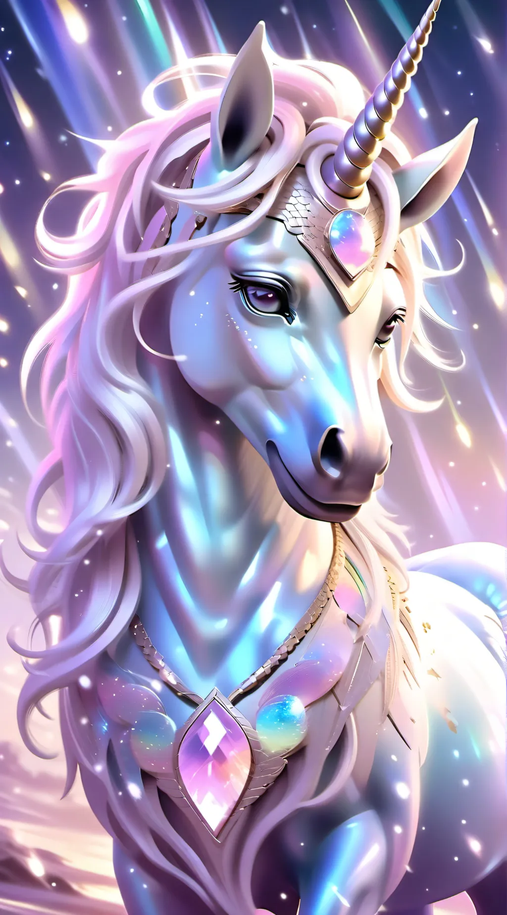 ai character: Stardust background