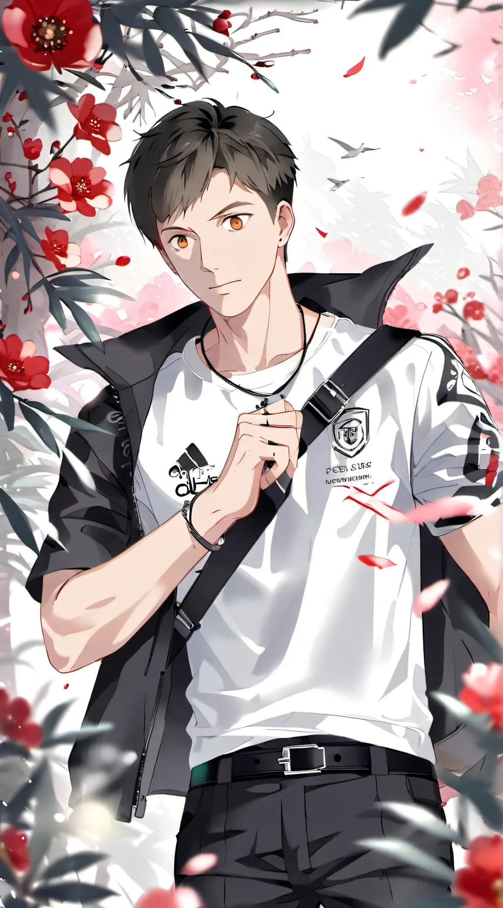 ai character: leo background