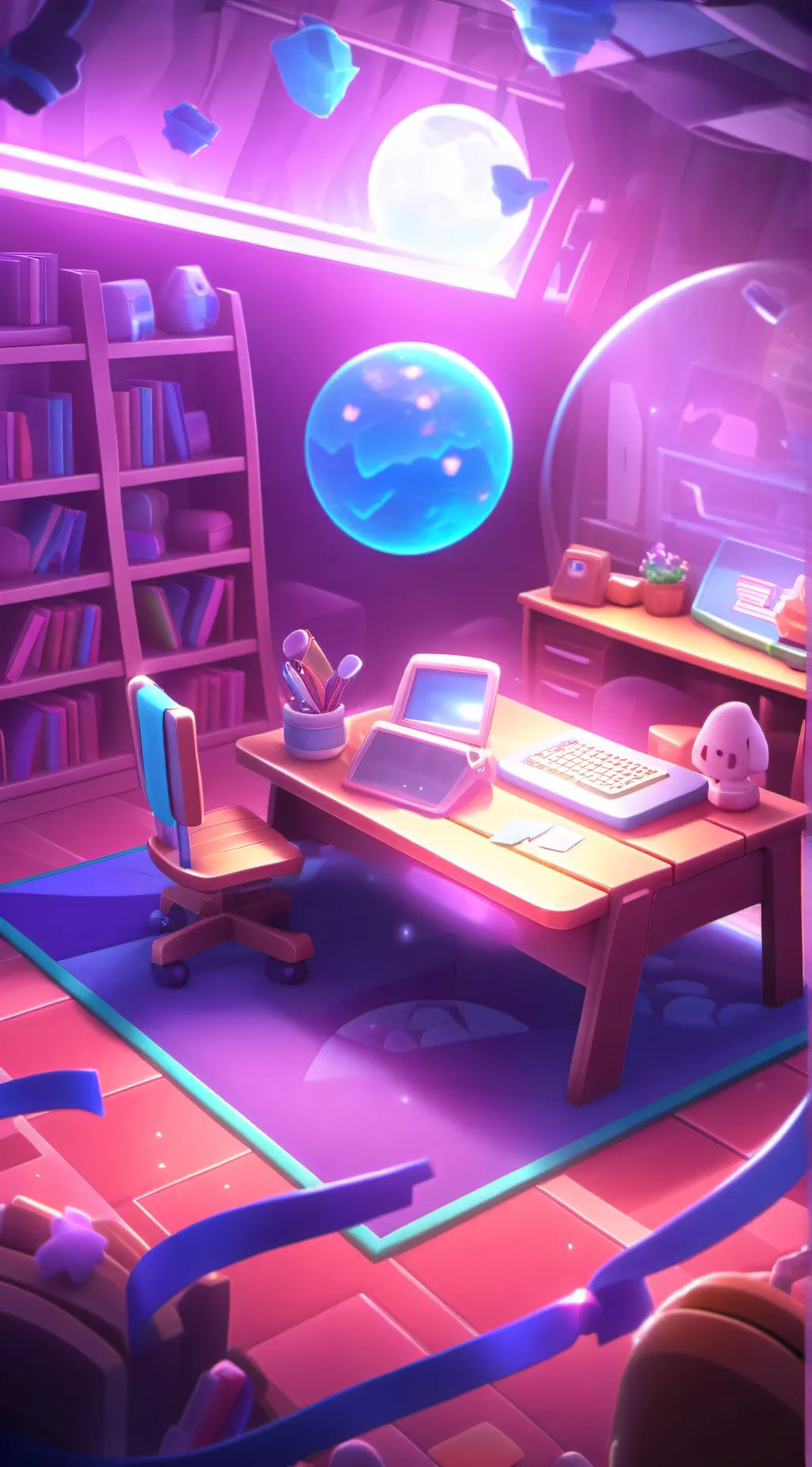 ai character: Aphmau's School background