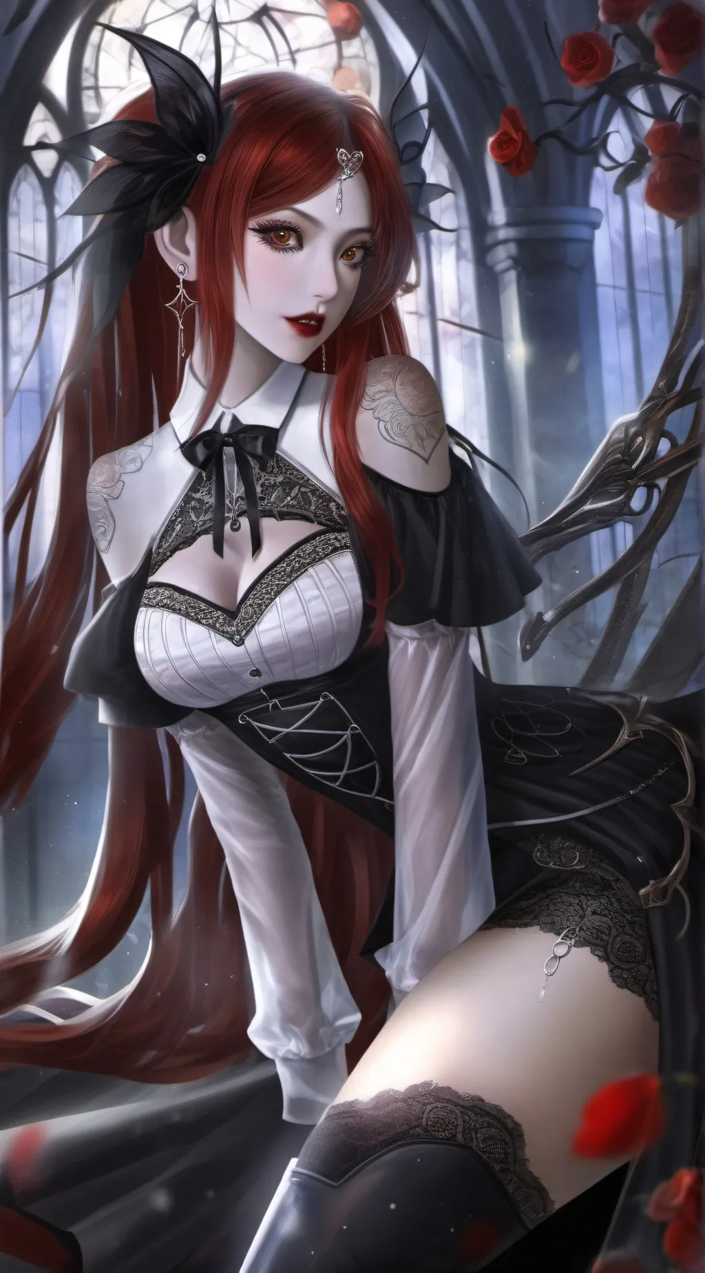 ai character: Crystal  background