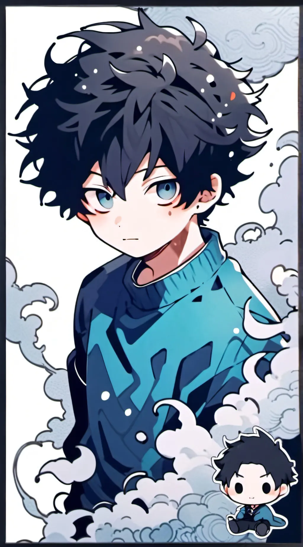 ai character: LOV  background