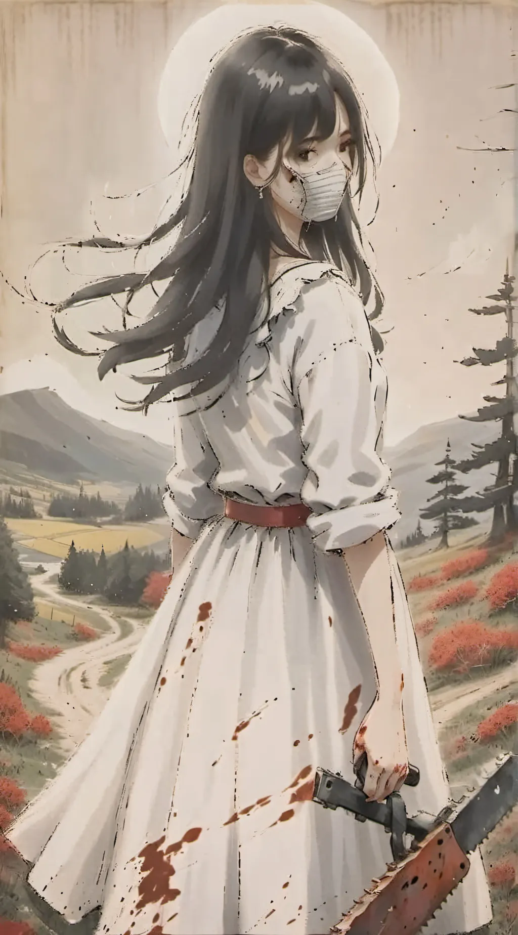 ai character: ~yoakosoui~ background