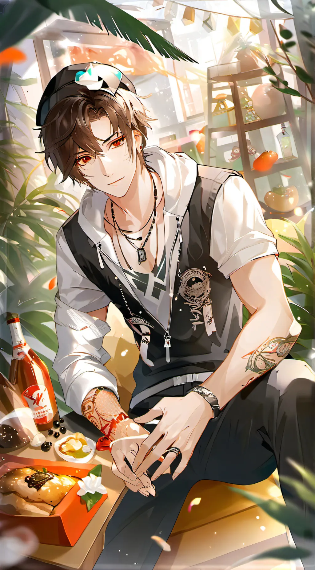 ai character: Lance background